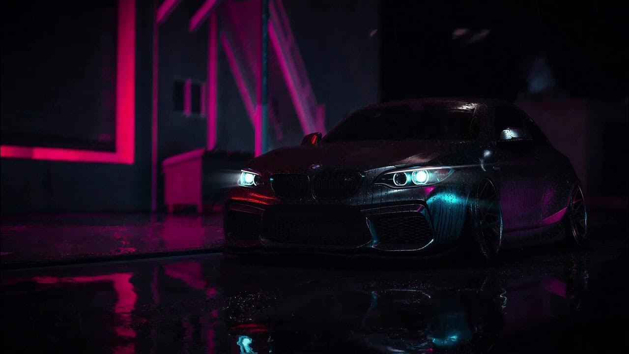 4K BMW M2 Night Rain Live