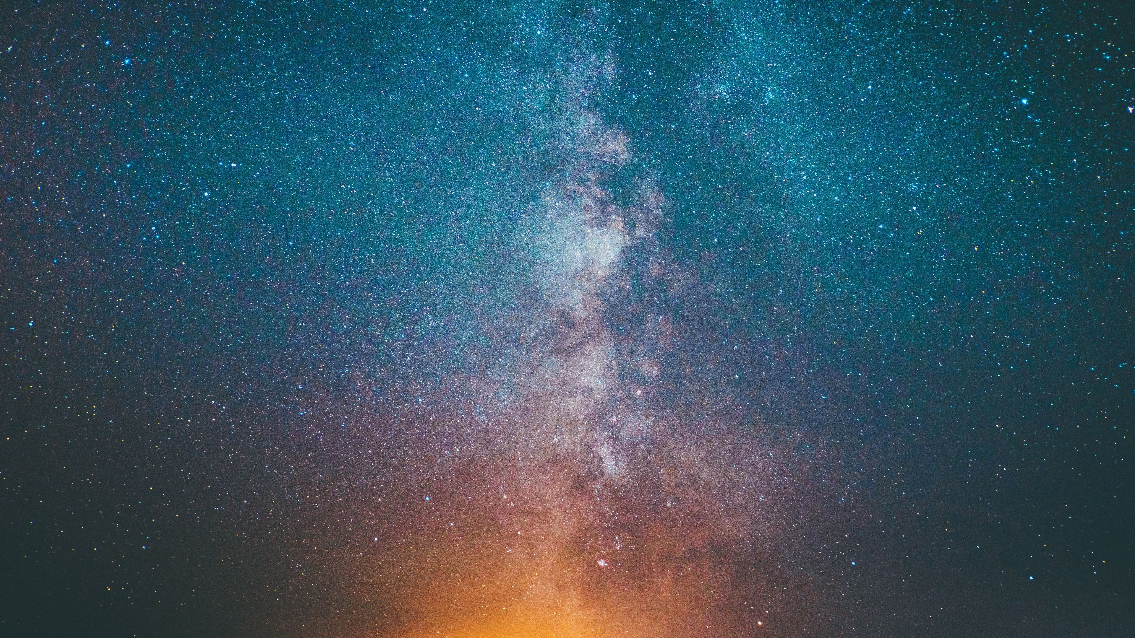 Wallpaper milky way, stars, 4K, Space
