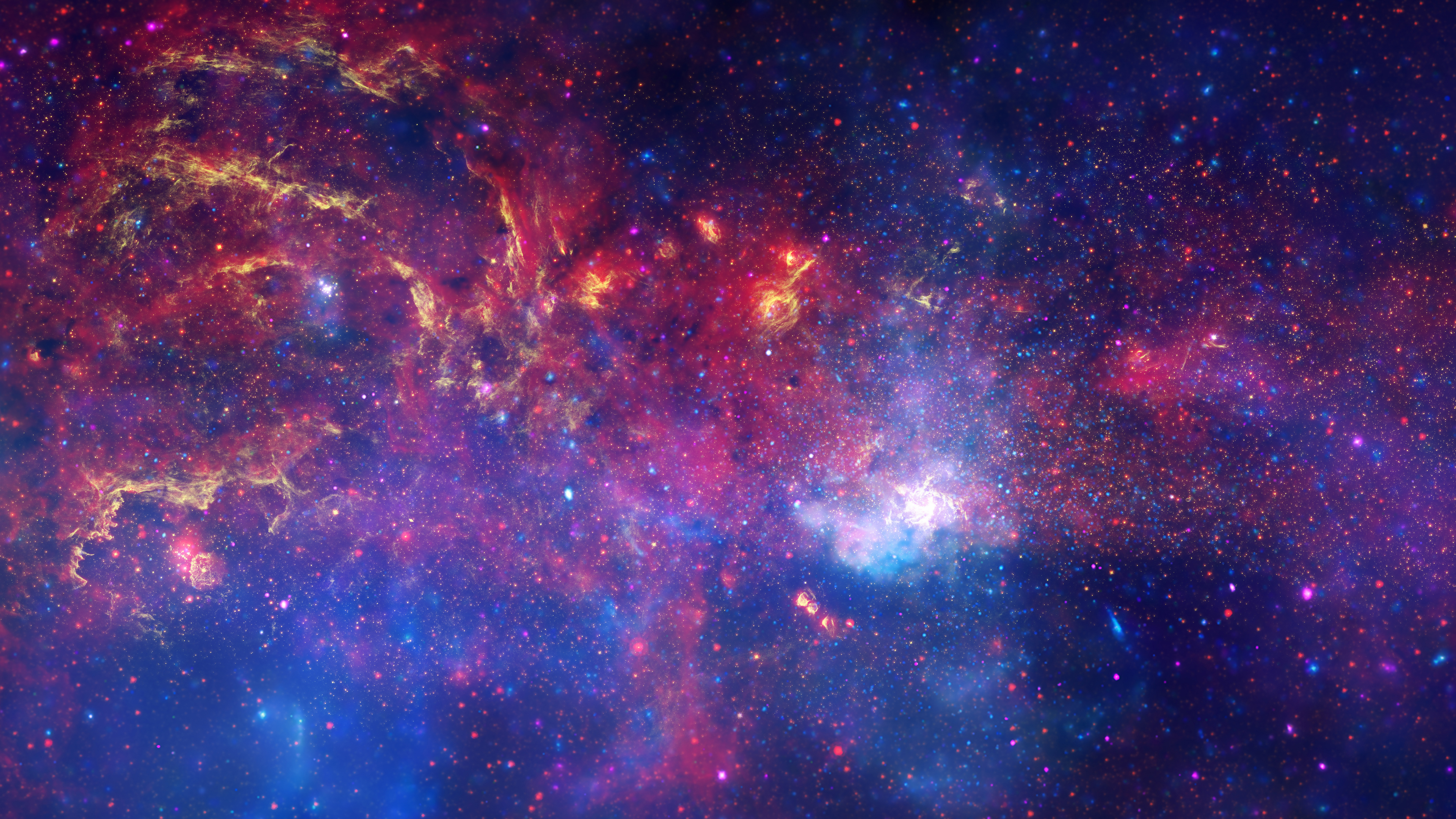 Download wallpaper 3840x2160 stars, galaxy, nebula, interstellar, milky way 4k wallpaper, uhd wallpaper, 16:9 widescreen 3840x2160 HD background, 22506