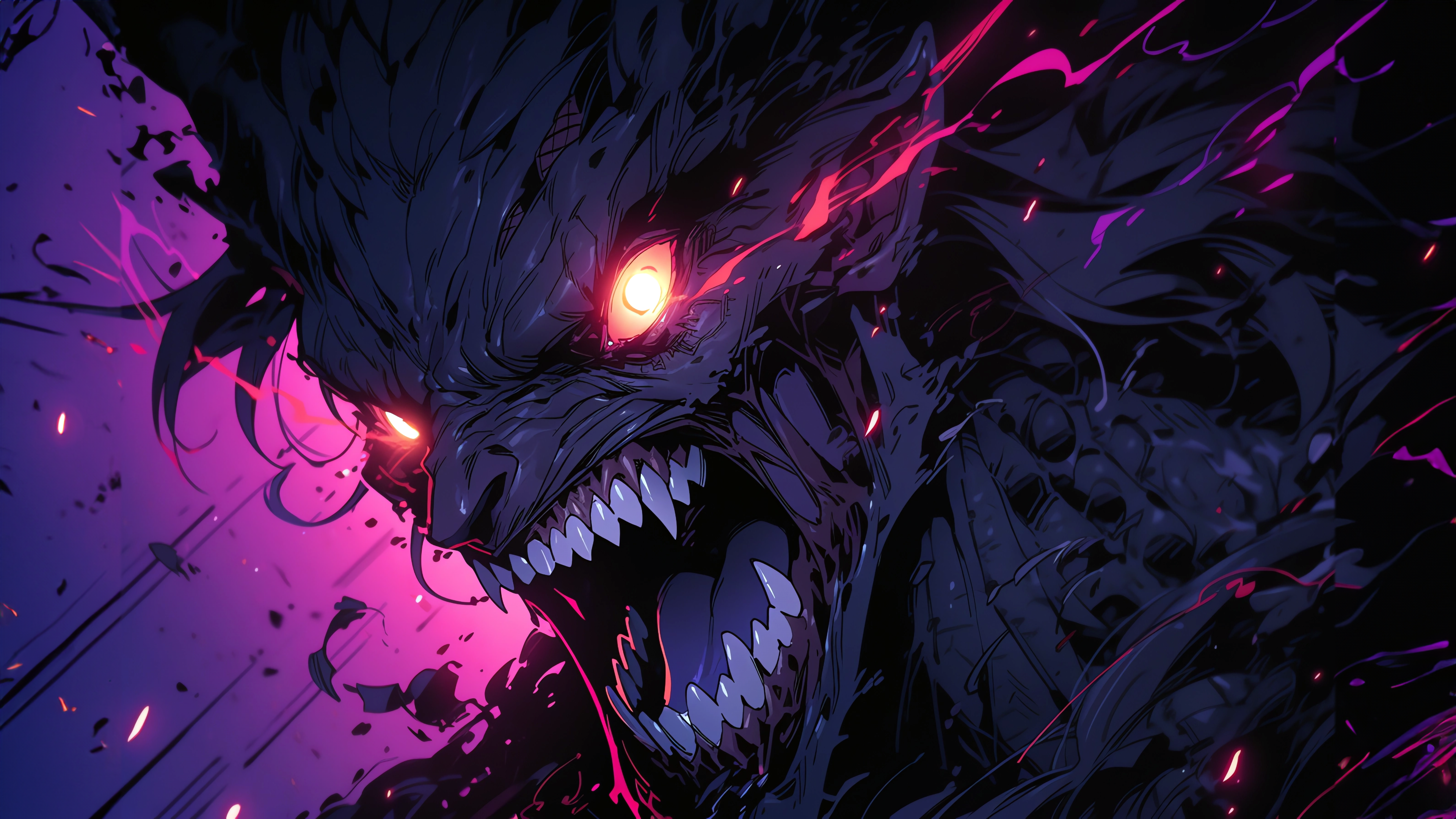 4K PC Gamer Wallpaper: Anime Villain