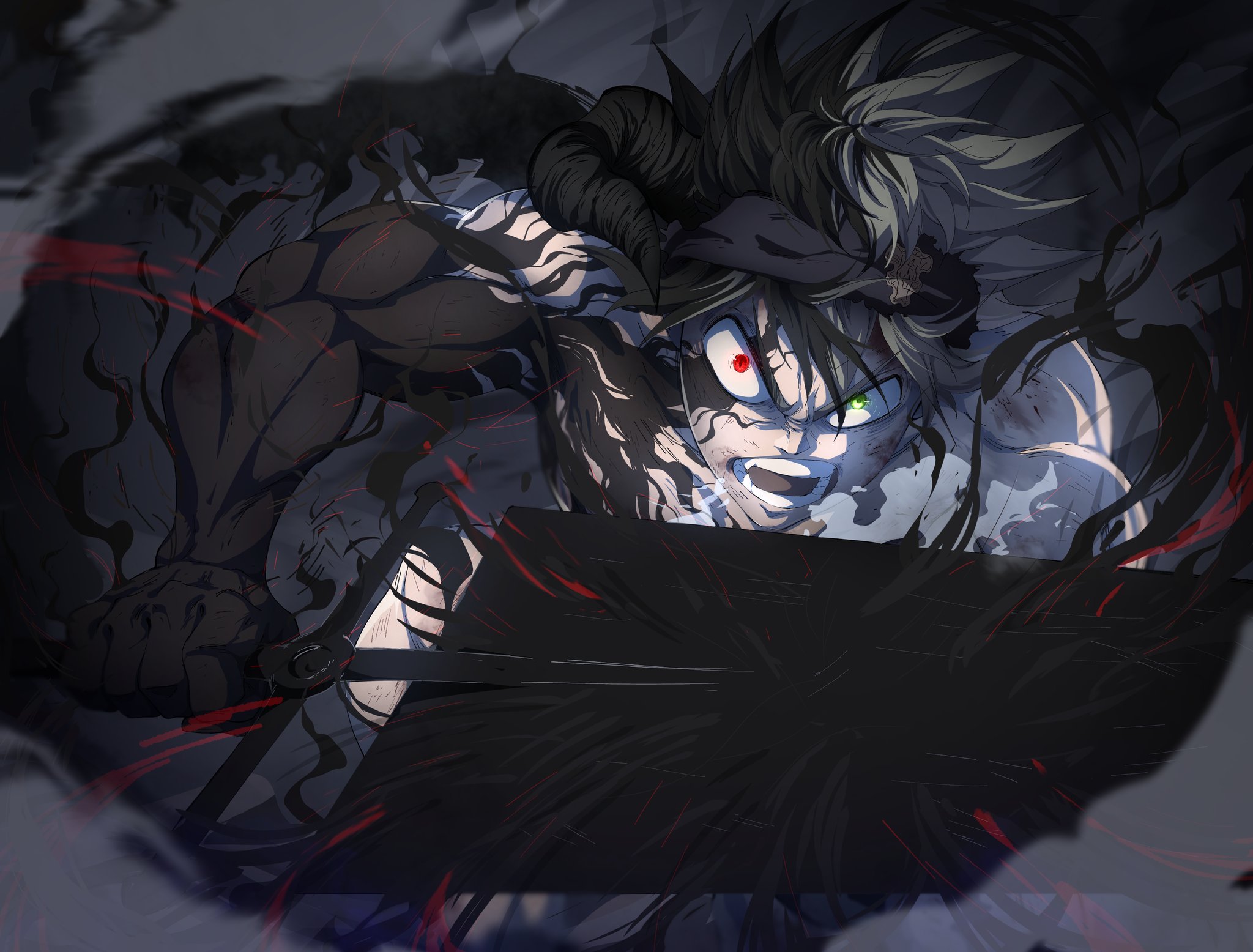 Daniel Black Form Clover #BlackClover #Blackcloverfanart #BlackCloverspoilers #BCSpoilers