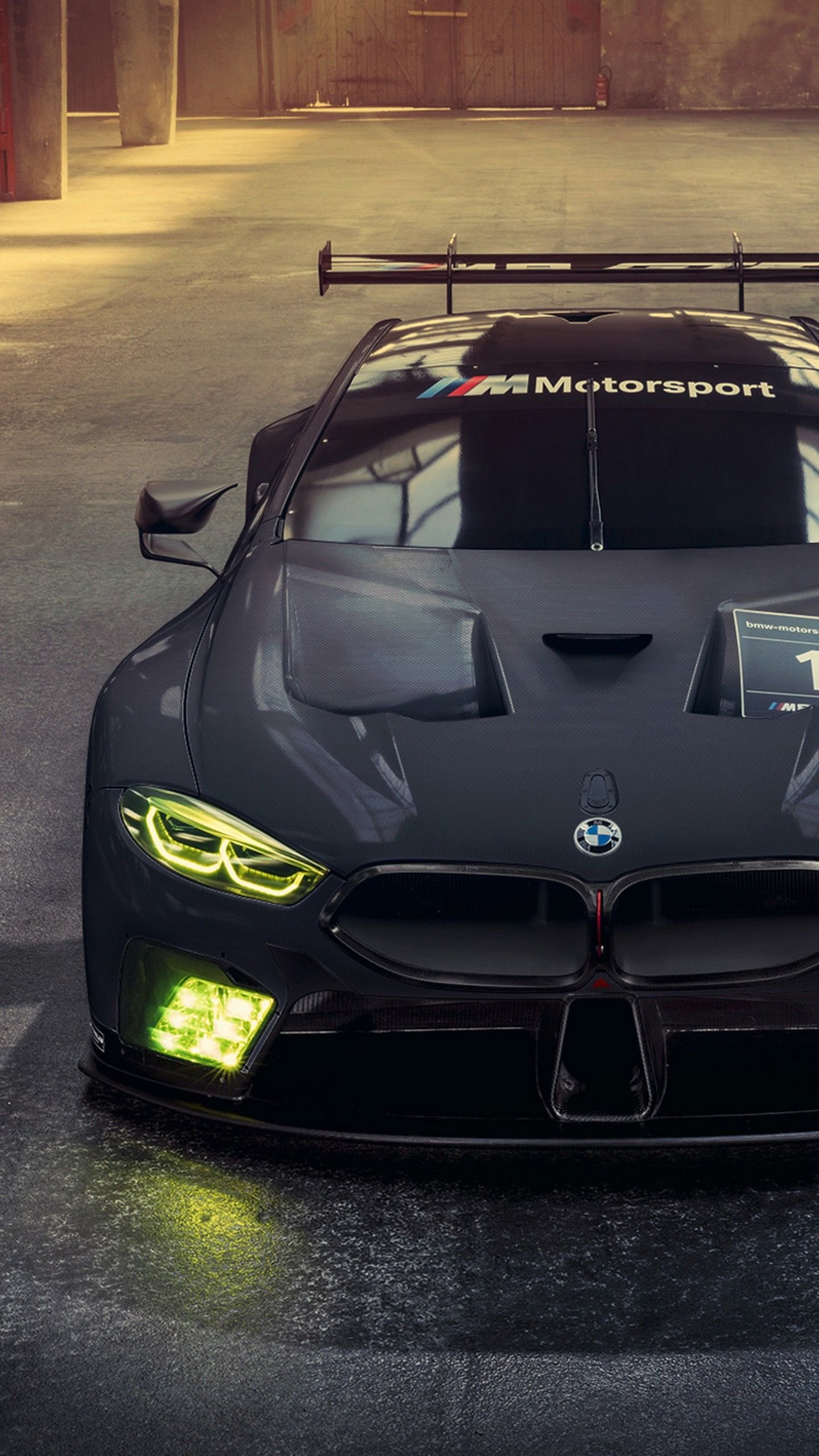 Black BMW M8 GTE Wallpaper Download