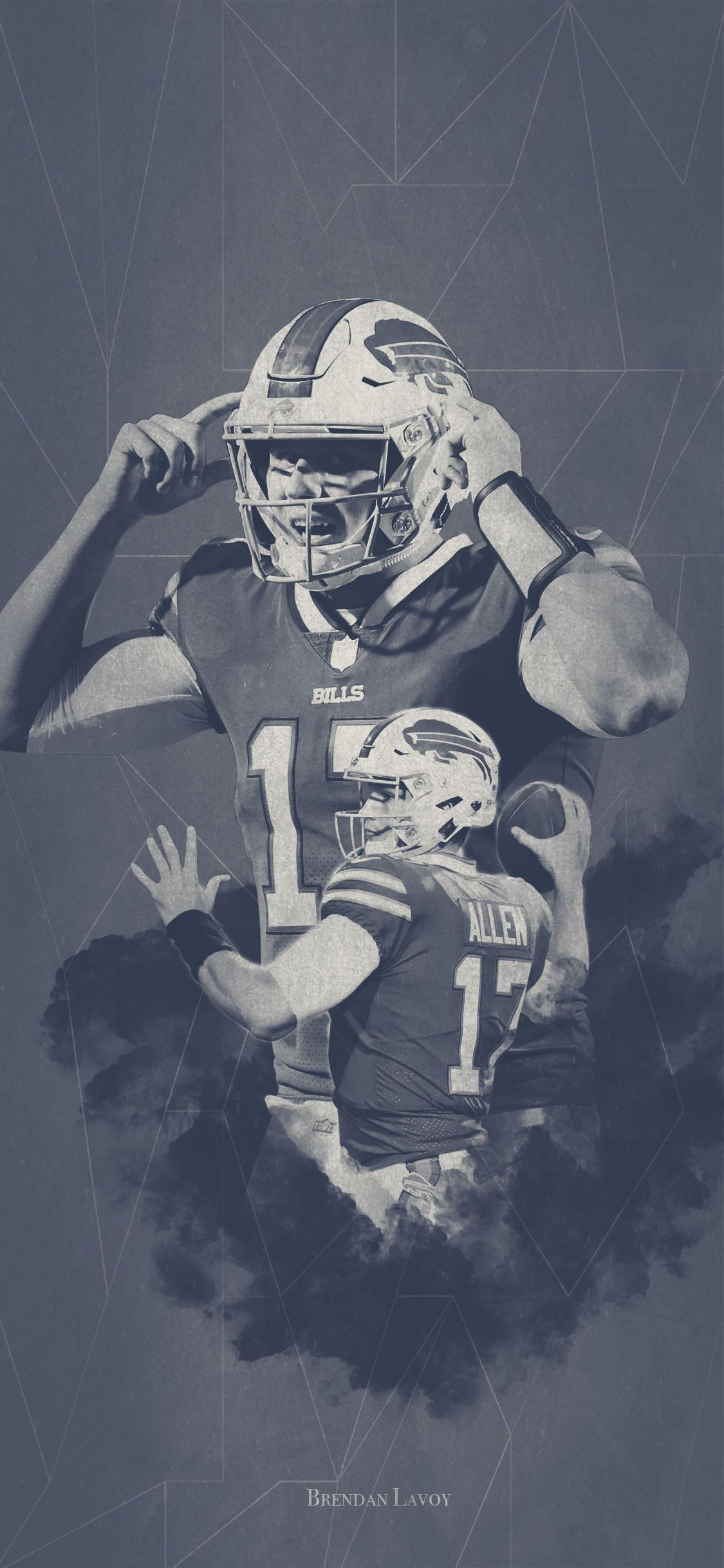 Josh Allen iPhone wallpaper, r