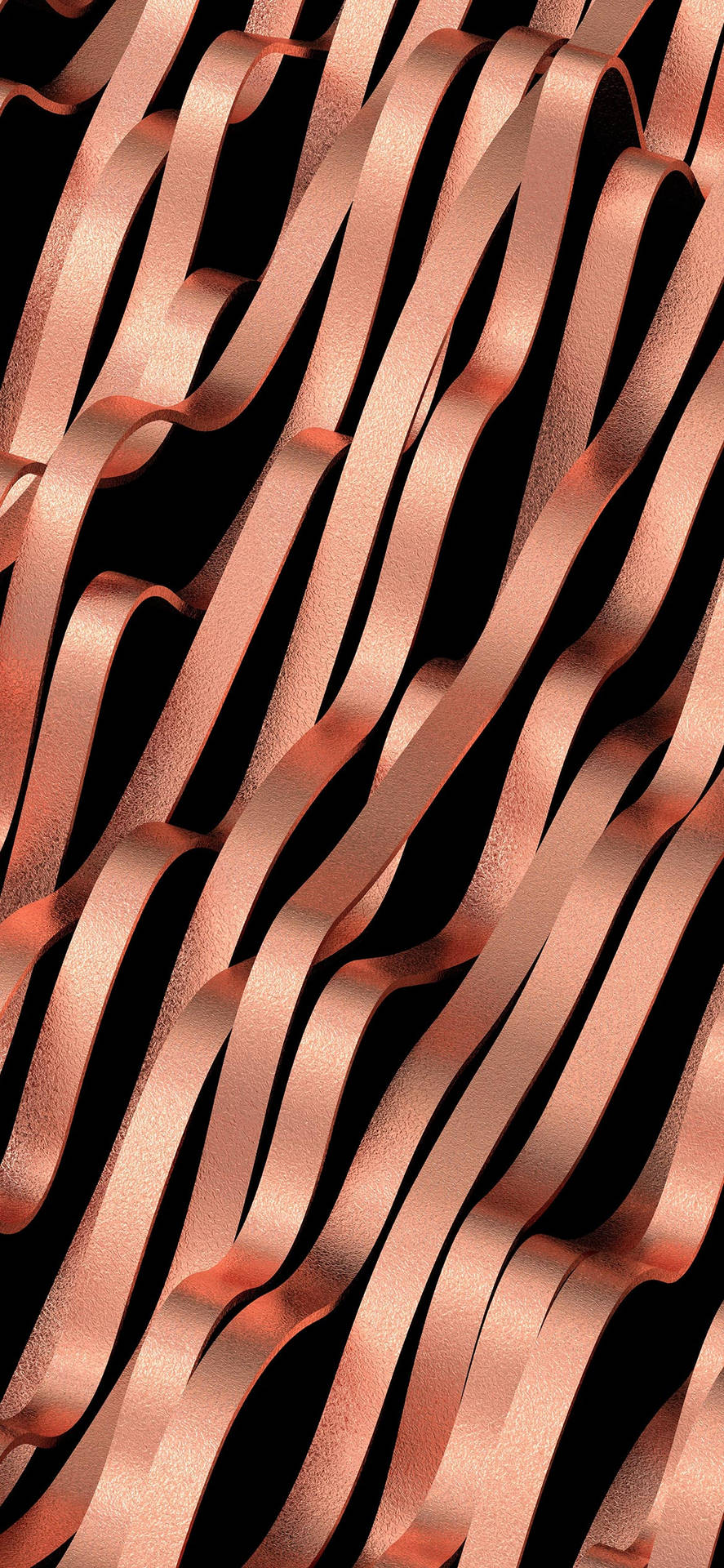 Download iPhone 14 Pro Golden Pink Wallpaper