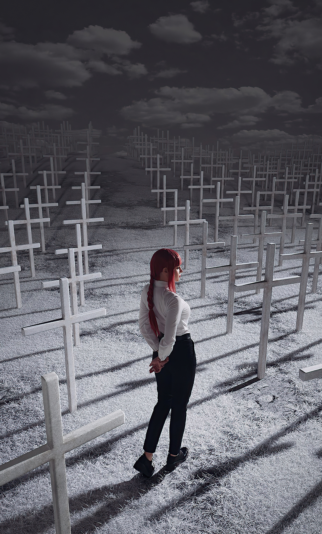 Makima Chainsaw Man iPhone HD 4k Wallpaper, Image, Background, Photo and Picture