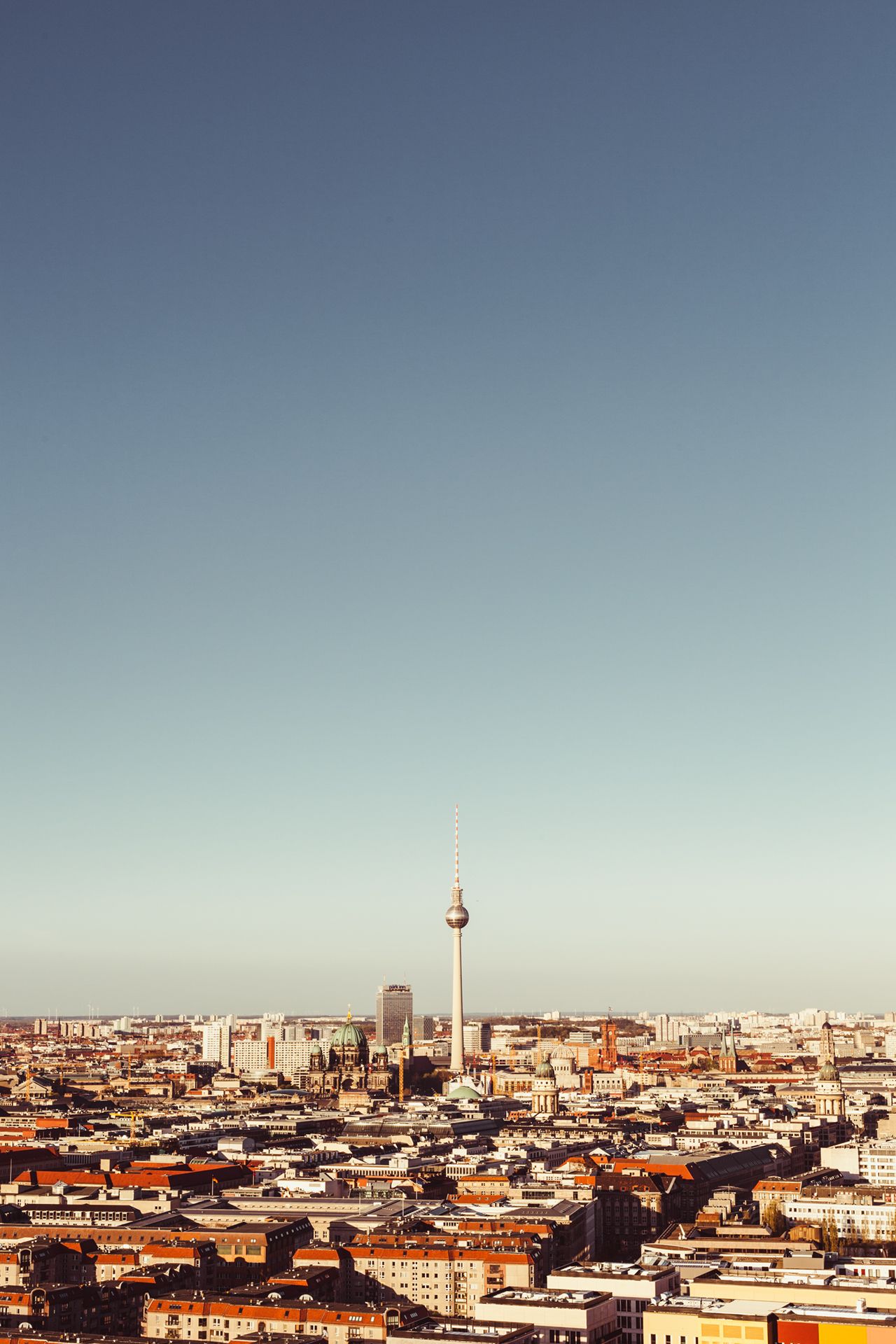 iphone wallpaper // Berlin panorama. Landscape wallpaper, Landscape photography nature, Germany photography