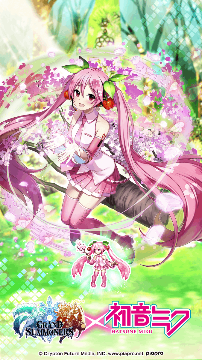 Grand Summoners Hatsune Miku Crossover continues!