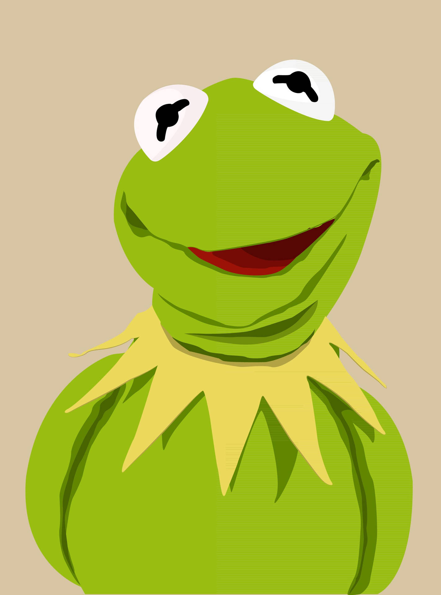 Download Kermit The Frog Digital Art Wallpaper