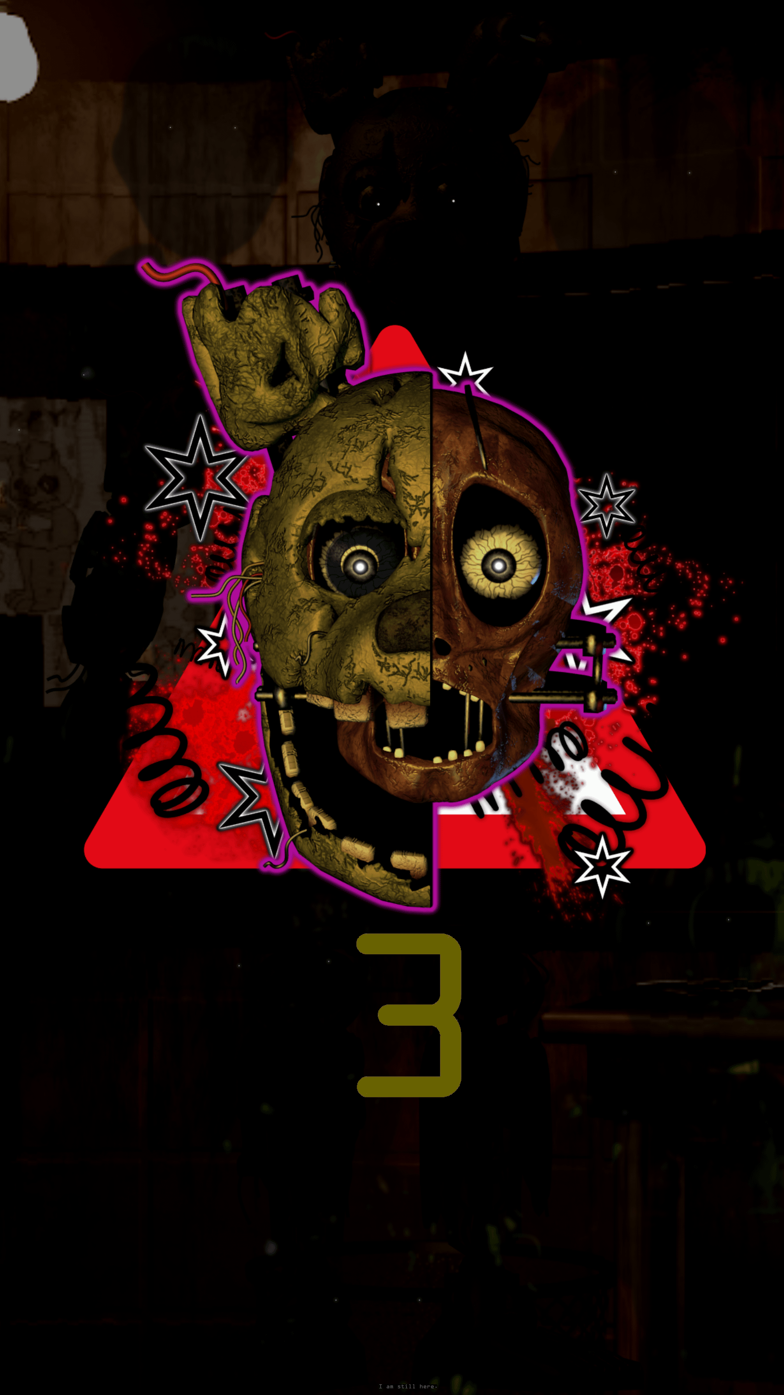 FNaF 3 Themed Phone Wallpaper