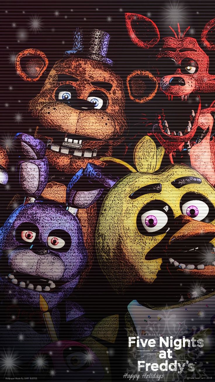 wallpaper for your phone Five nights at Freddy's. Fnaf drawings, Anime fnaf, Fnaf jumpscares