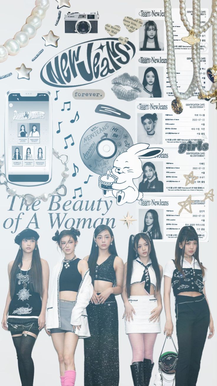 kpop #newjeans #kpopcollage # #newjeansedit. Y2k posters, Soft wallpaper, Kpop iphone wallpaper