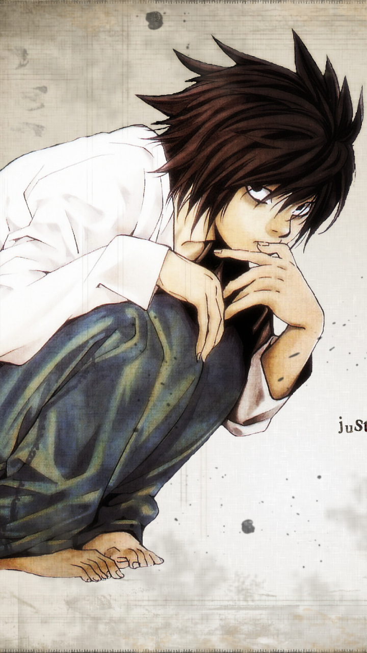 Anime Death Note, L (Death Note), 720x1280 Phone HD Wallpaper