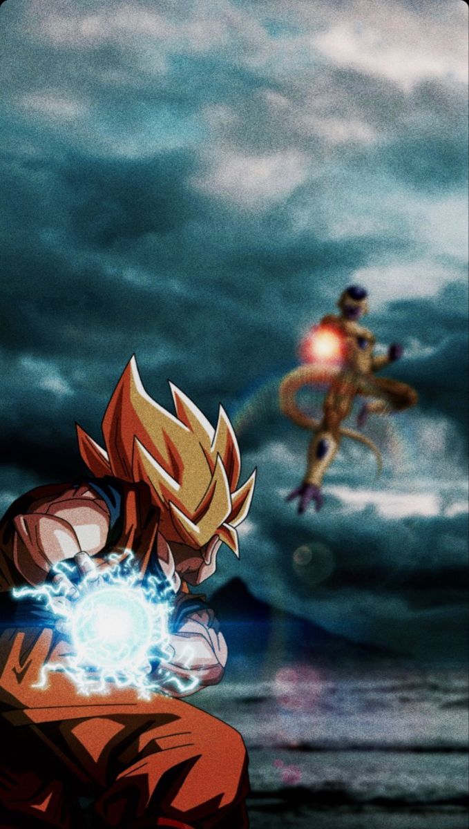 Goku vs Frieza. Dragon ball z iphone wallpaper, Dragon ball wallpaper, Dragon ball wallpaper iphone