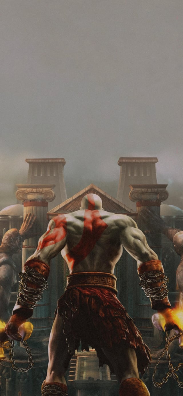 God of War II iOS 16 Lockscreen, r