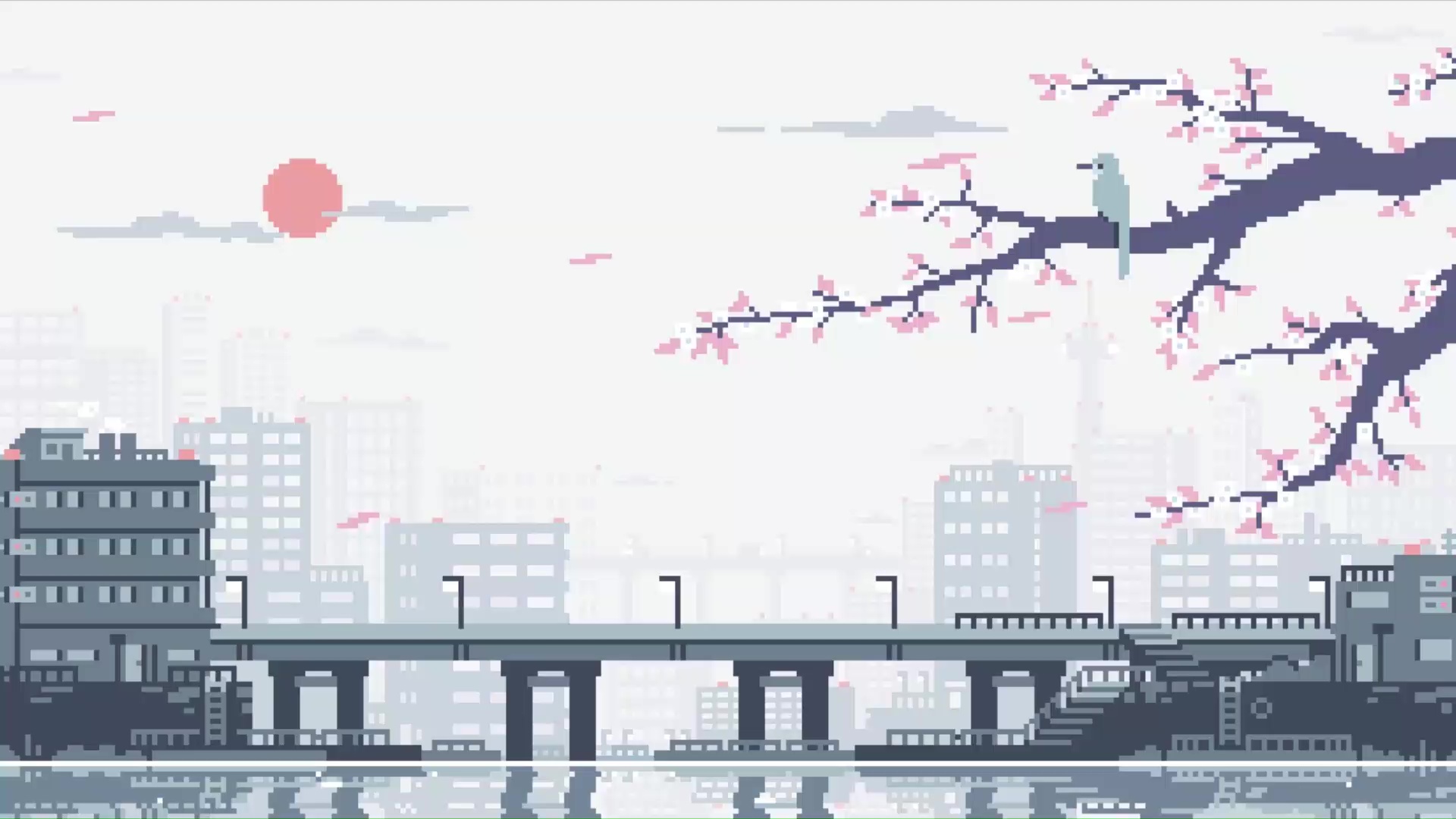 Cloudy City Live Wallpaper