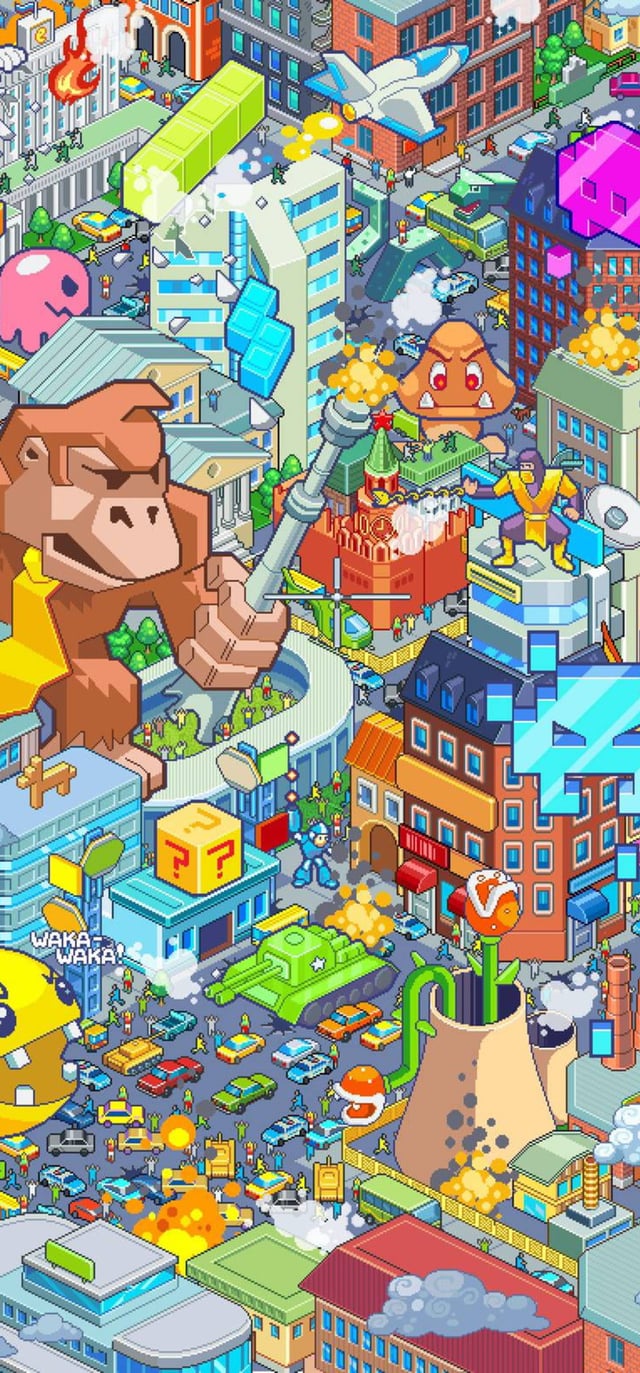 Pixel City [1080x2318]