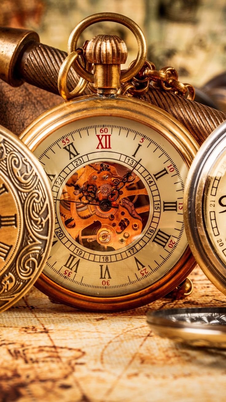 Wallpaper HD. Old pocket watches, Clock, Watches