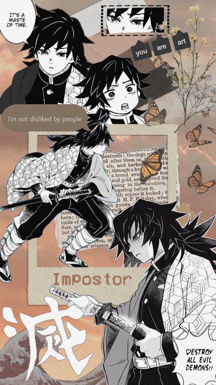 ✨Giyuu Wallpaper. Fondo de pantalla de anime, Fondo de anime, Diseño mural de fotos