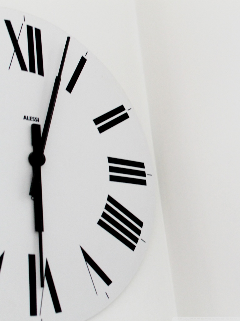 CLOCK Ultra HD Desktop Background