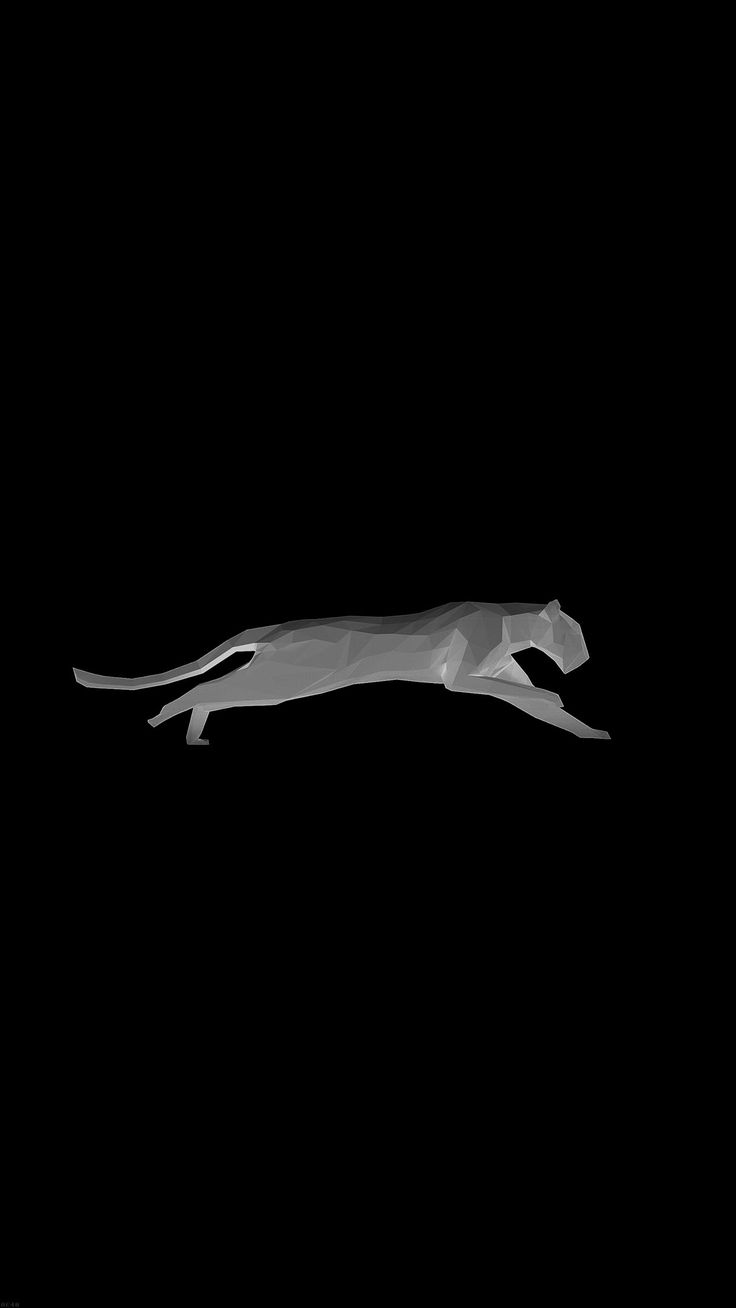Running Puma Black Illust Art Minimal #iPhone #wallpaper. Phone wallpaper image, Wallpaper iphone love, Minimal wallpaper