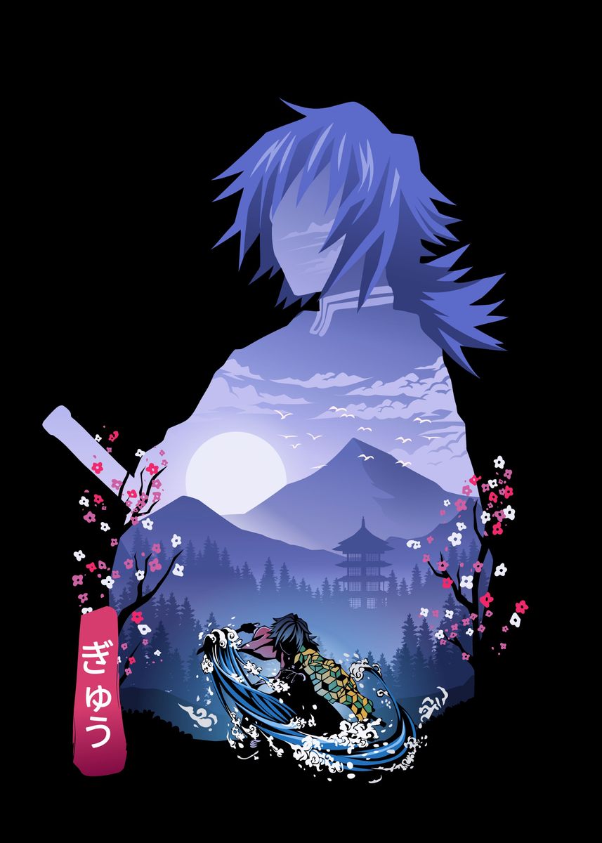 tomioka giyuu' Poster