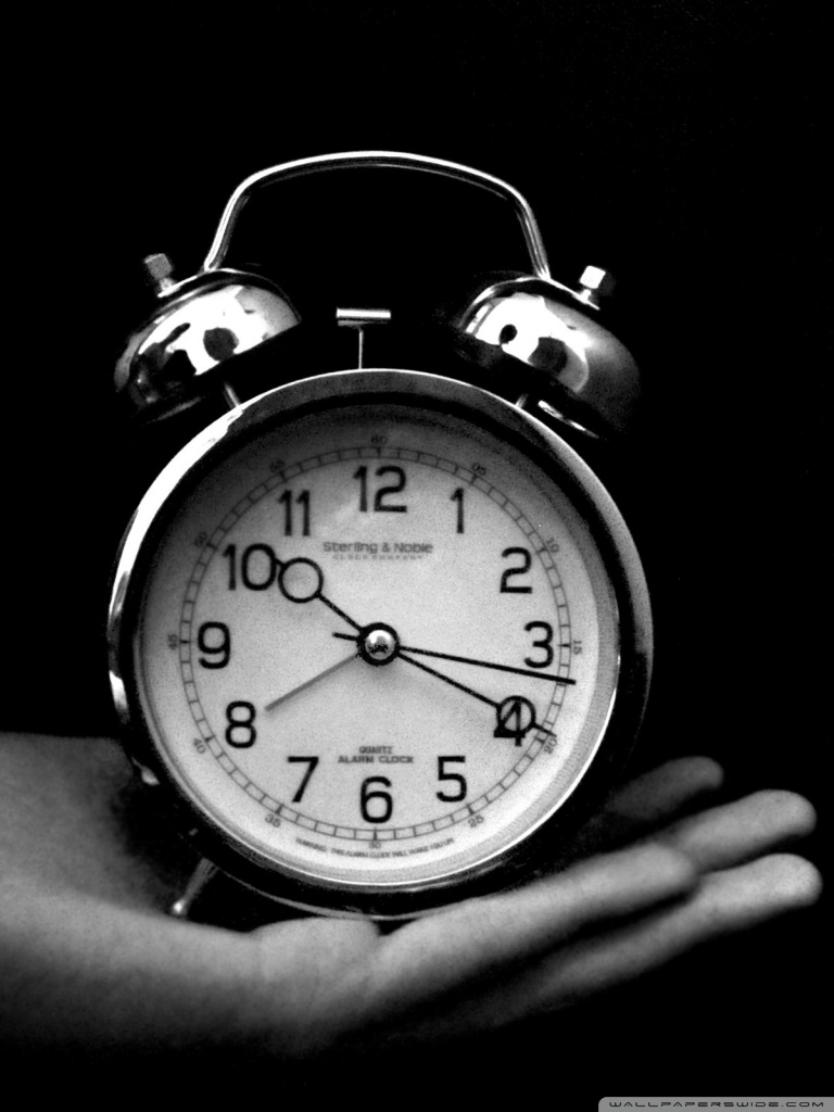 Old Clock Black And White Ultra HD Desktop Background Wallpaper for 4K UHD TV, Tablet
