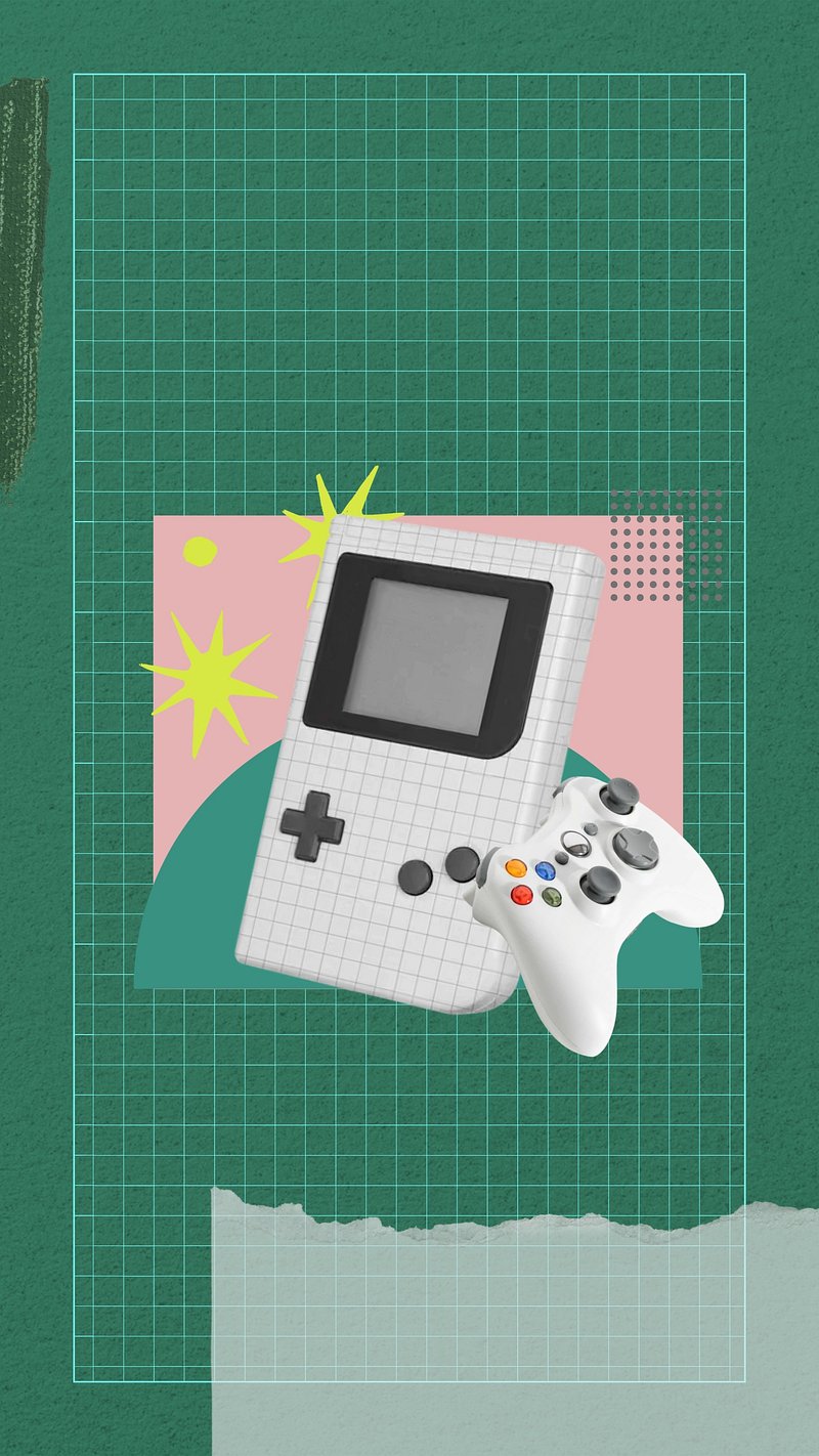 Retro Game Image Wallpaper