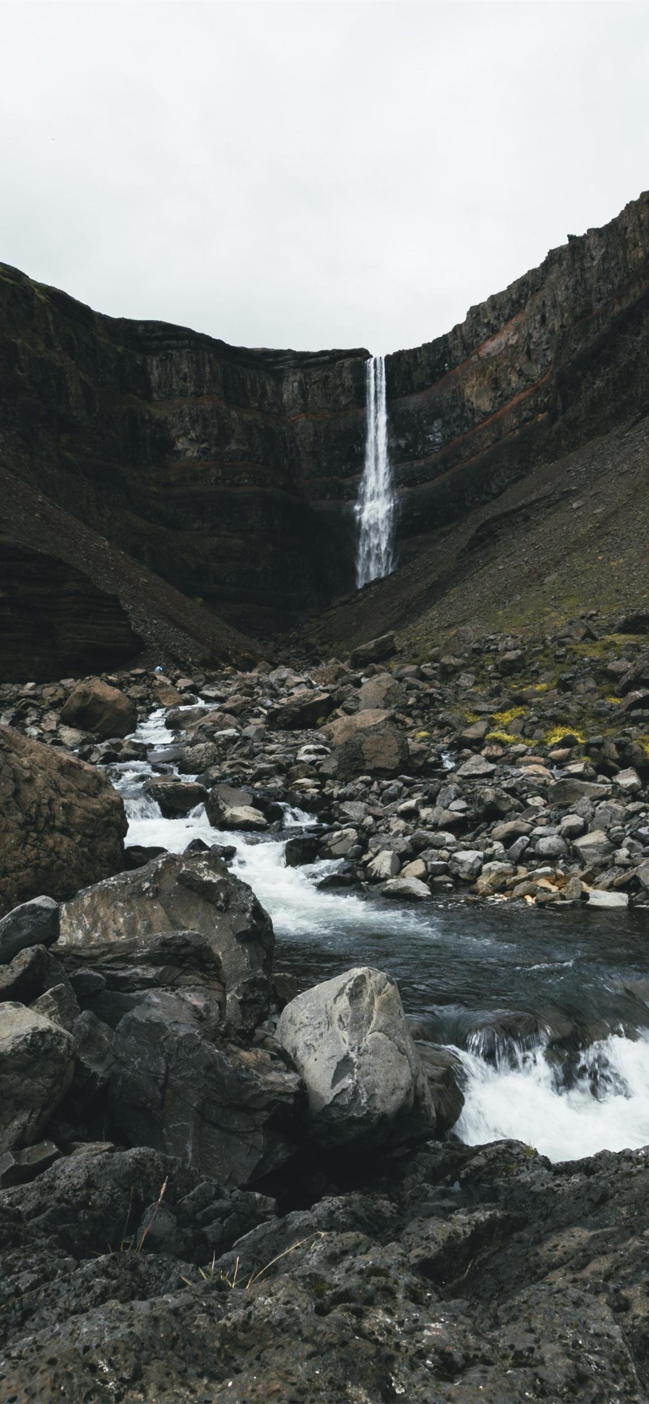 Nice for your mobile Hengifoss Iceland 1755 3108 E. iPhone Wallpaper Free Download