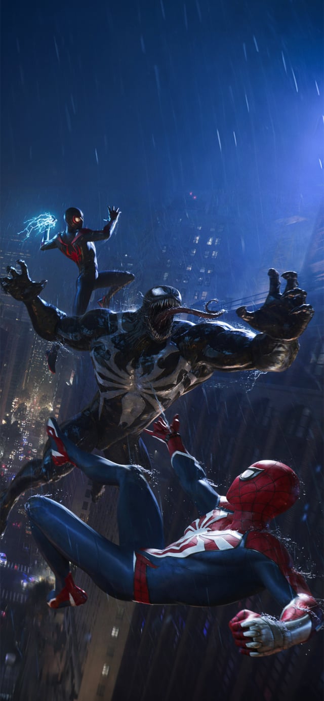 Here's a mobile wallpaper I made from that sweet concept art they showed!