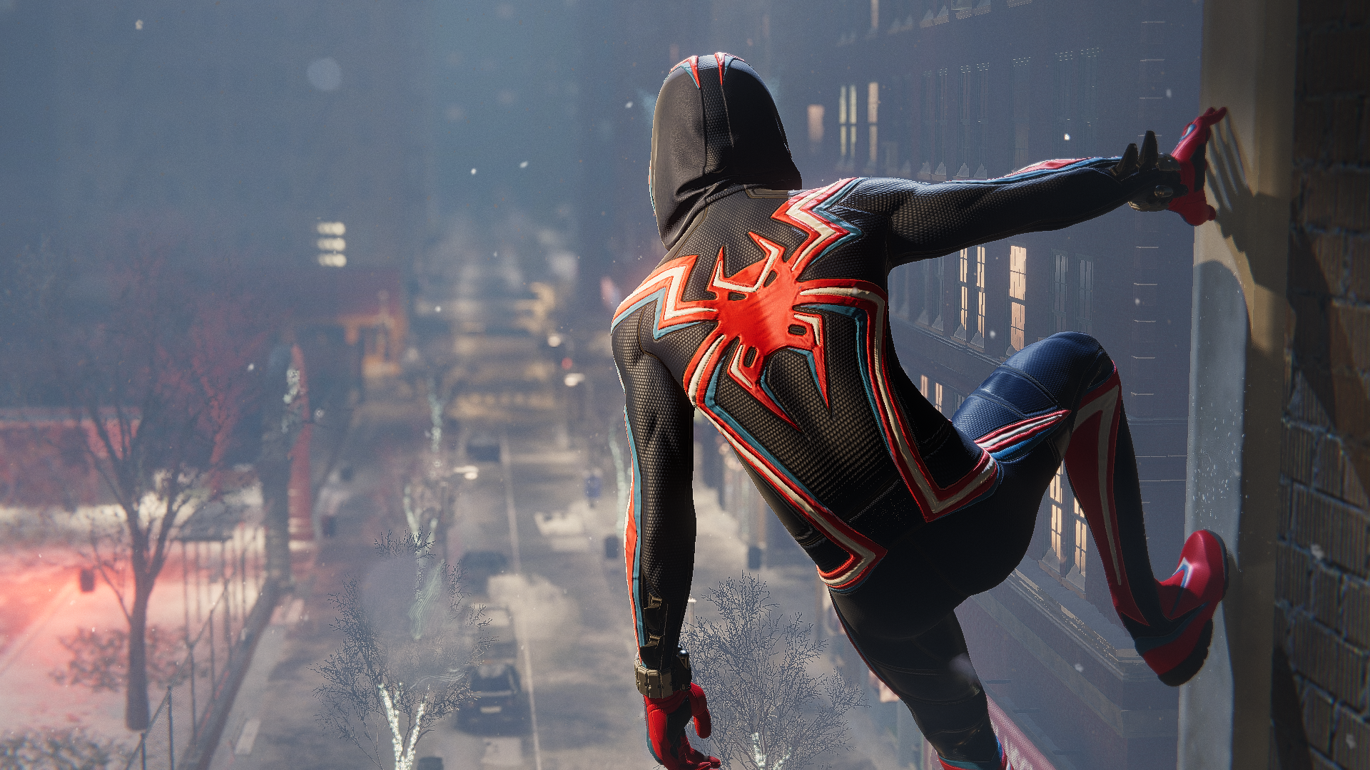 Spider Man, Spider, Superhero, Bodysuit, Insomniac Games, Marvel's Spider Manx1080 Wallpaper