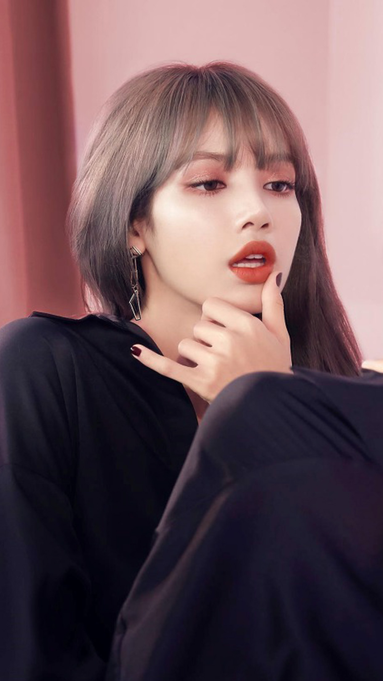 iPhone X wallpaper. blackpink girl idol lisa