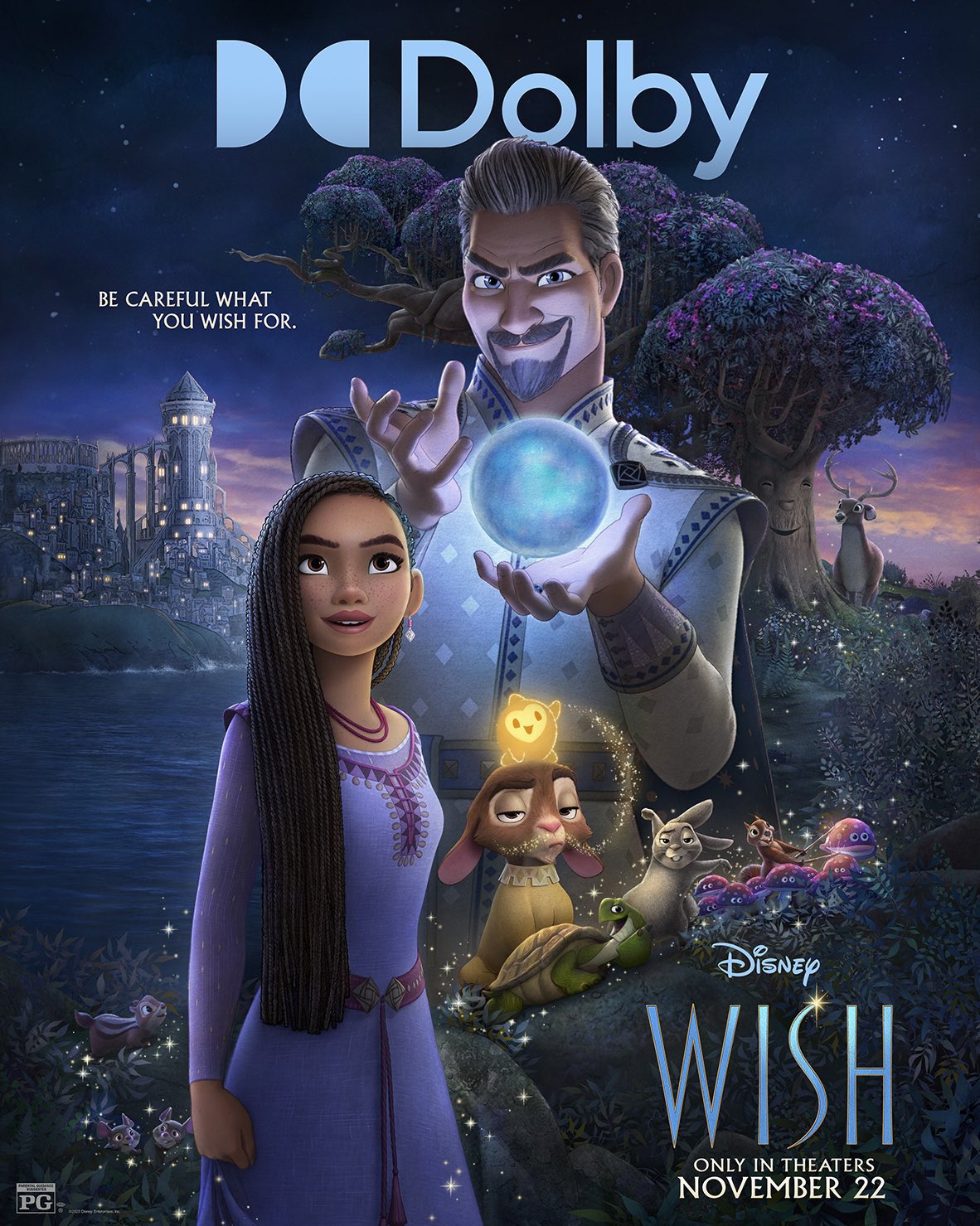 Disney Wish 2023 movie picture collection, posters and official art
