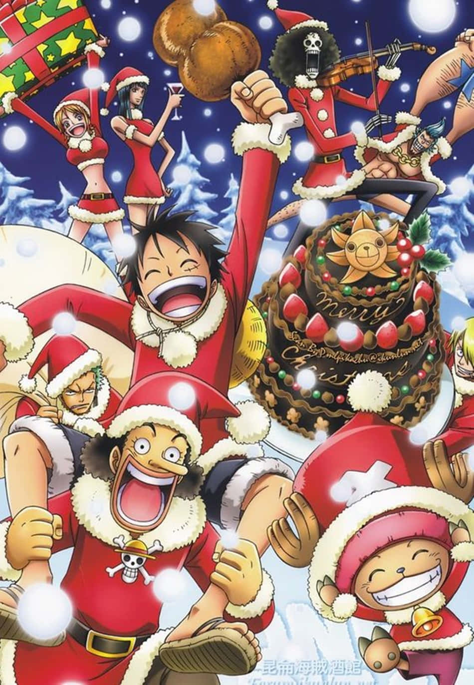 Download One Piece Christmas Claus Claus Claus