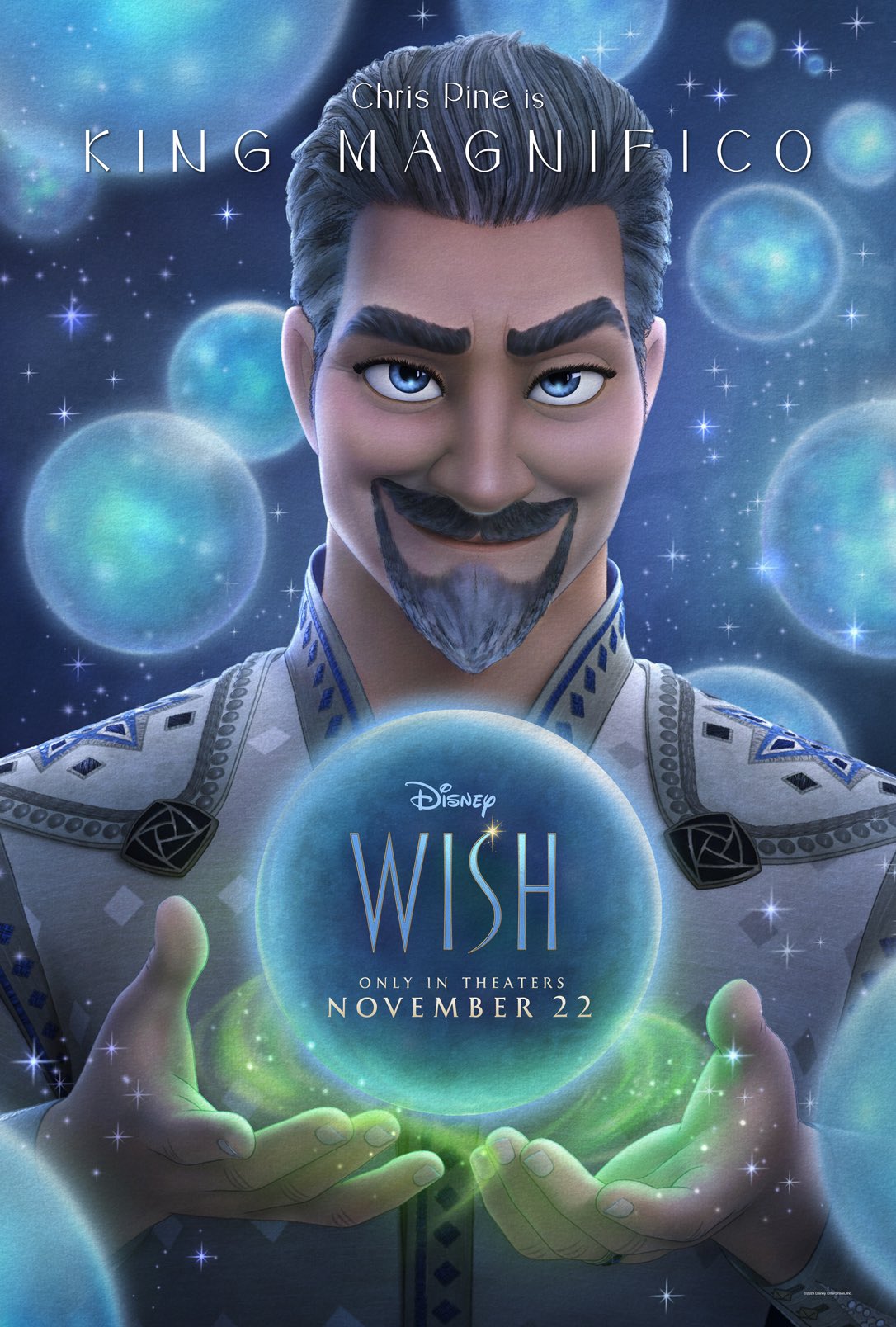 Disney Wish 2023 movie picture collection, posters and official art