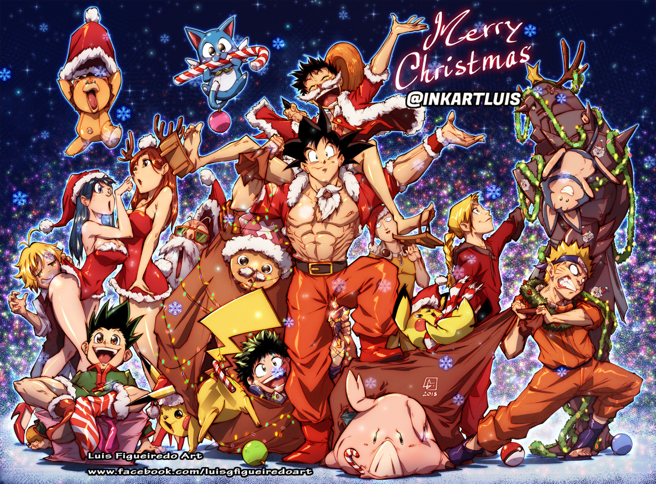 MERRY CHRISTMAS TO ALL by inkartluis - Fur Affinity [dot] net