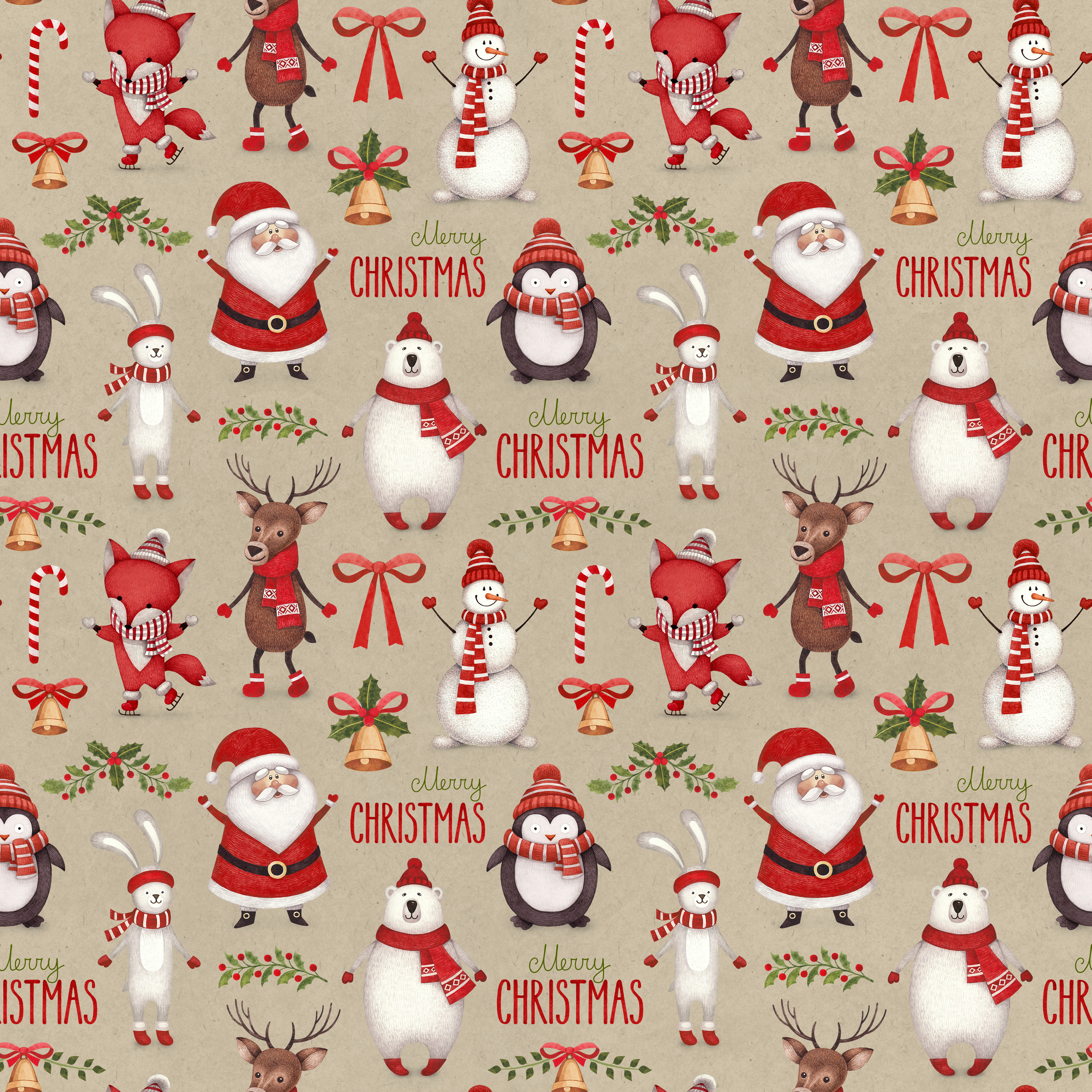 Cartoon Christmas Background​-Quality Free Image and Transparent PNG Clipart