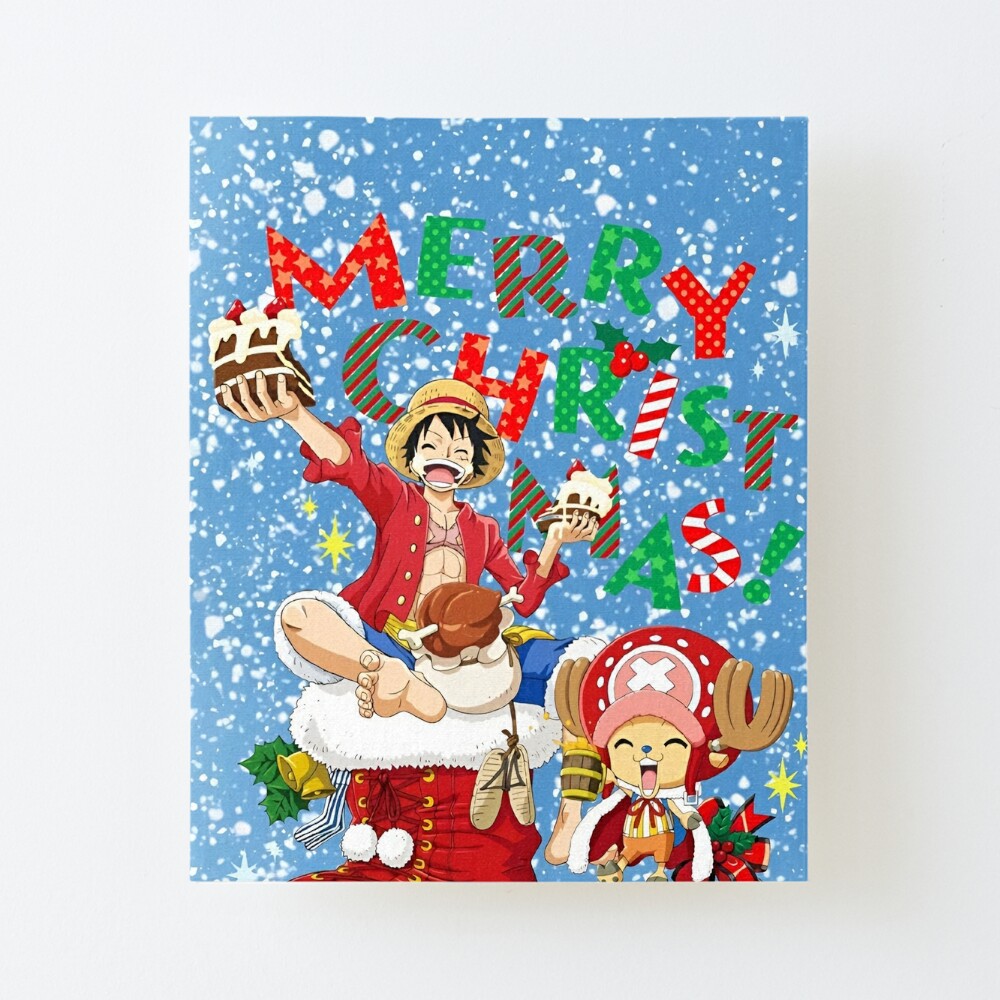 Merry Christmas One Piece Art Board Print