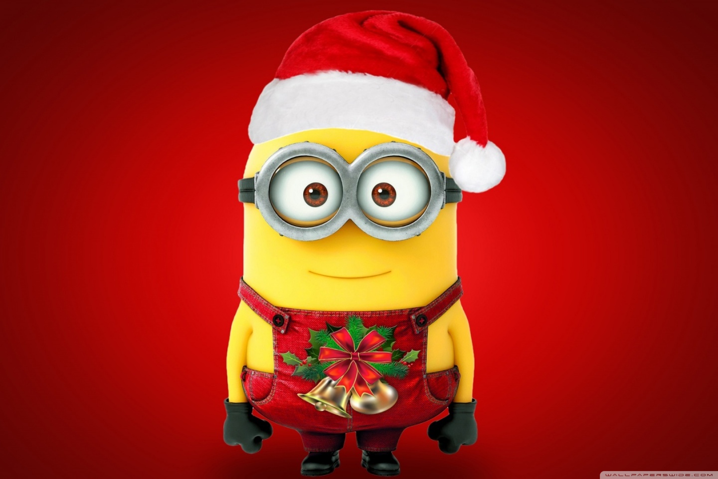 Christmas Santa Minion Ultra HD Desktop Background Wallpaper for 4K UHD TV, Widescreen & UltraWide Desktop & Laptop, Tablet