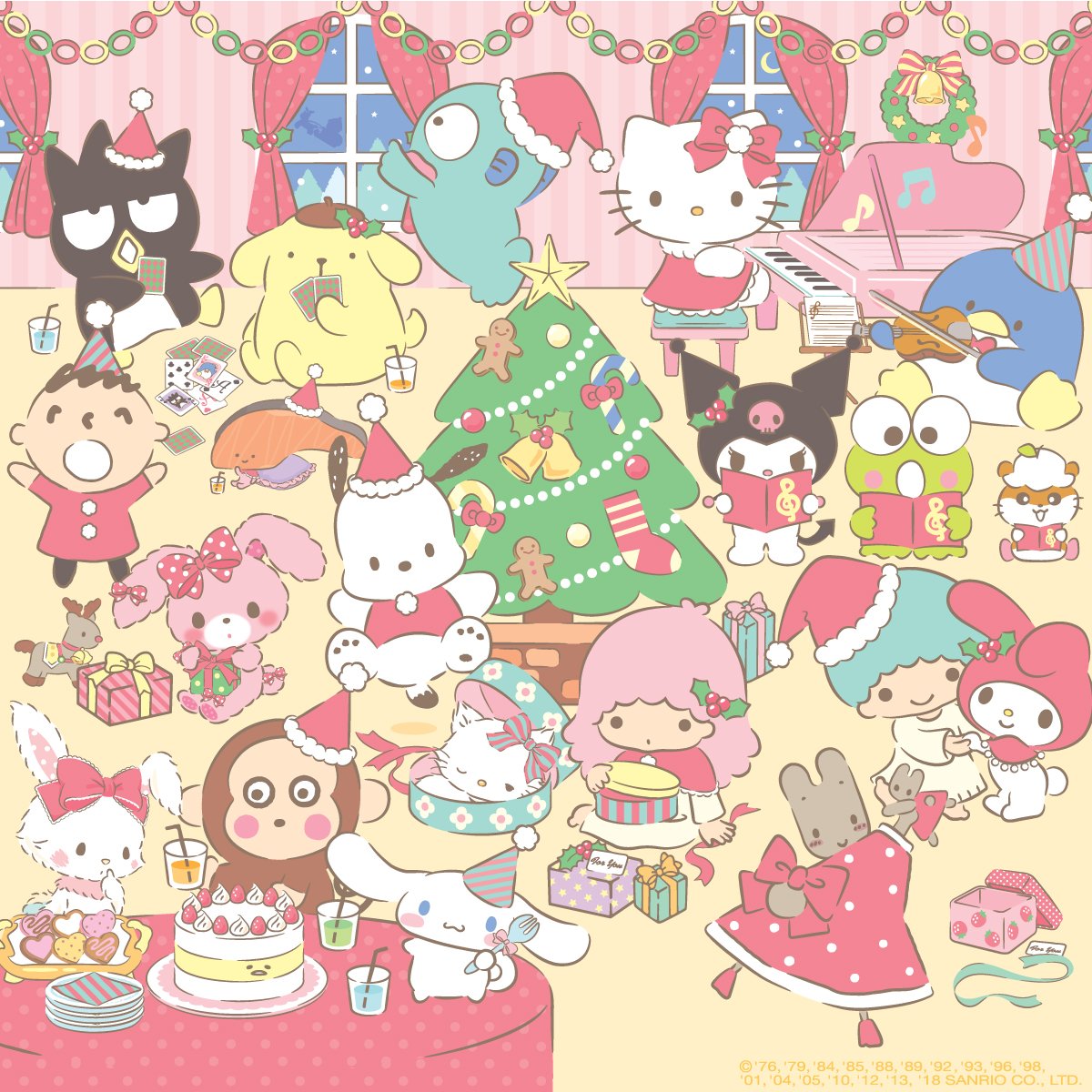 Sanrio Holidays from all of your #Sanrio friends