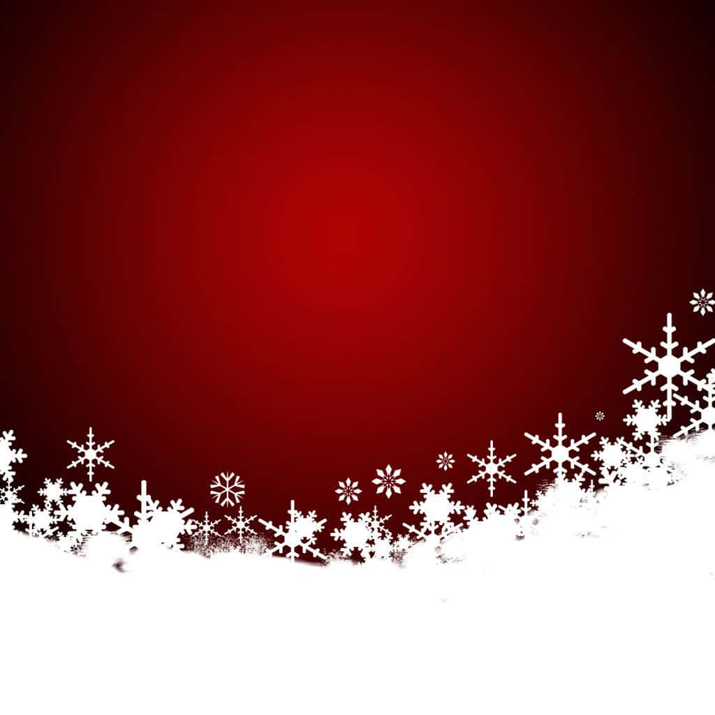 Download Celebrate Christmas in style with this festive Red Christmas background