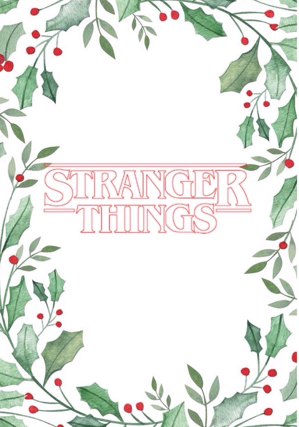 Stranger Things Wallpaper Christmas