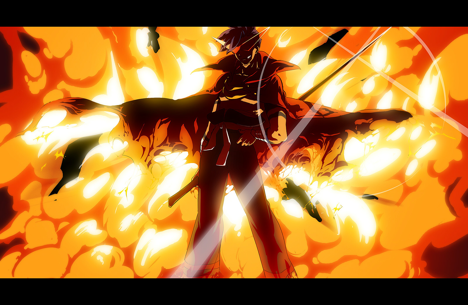 Kamina (Tengen Toppa Gurren Lagann), Wallpaper Anime Image Board