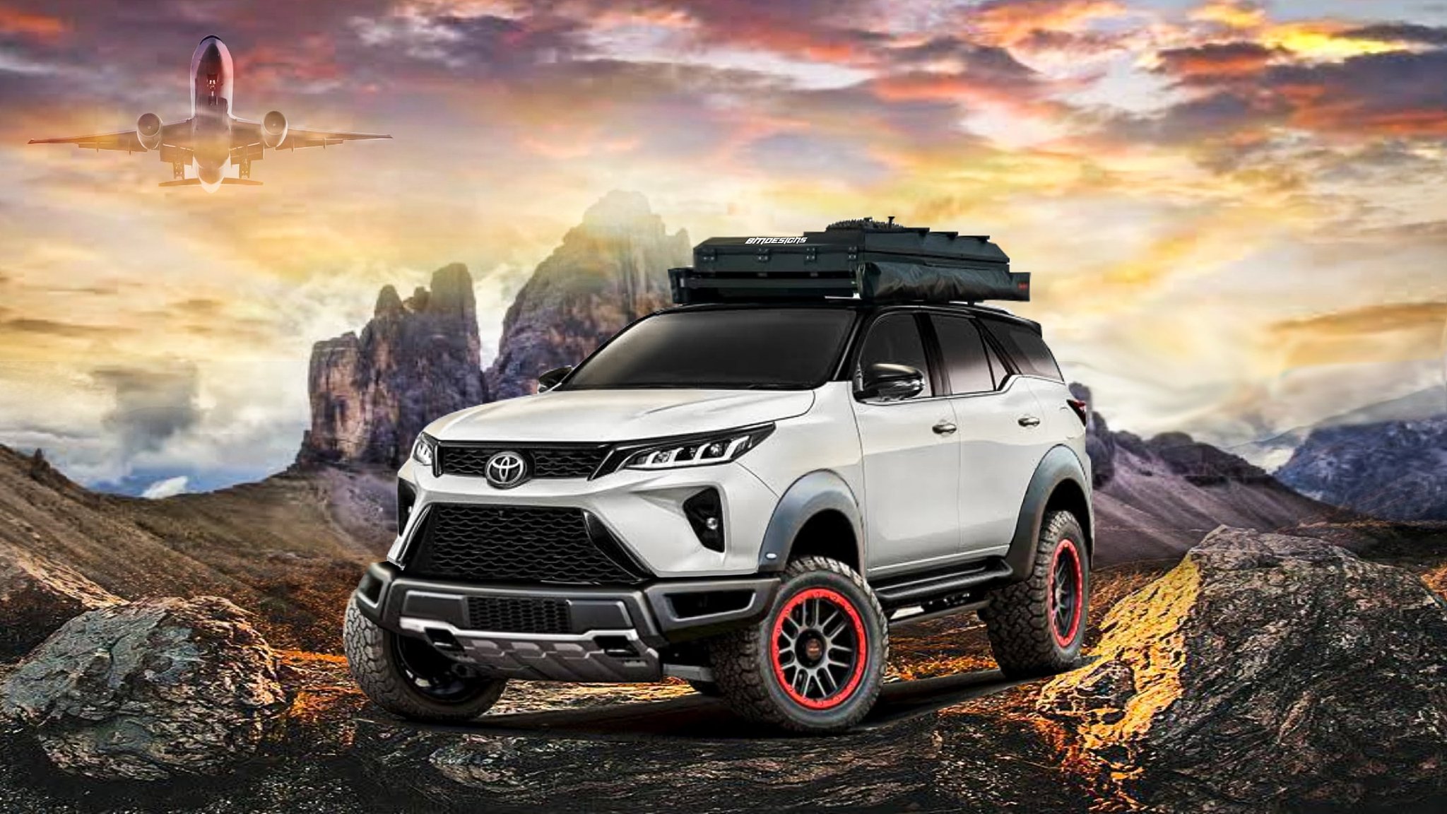 BM Designs New Toyota Fortuner Legendar Modified.. Photoshop Rendering.. BM Designs Video, #BM_Designs #Toyota #Fortuner #innovareborn #modificetion #Modified #offroad #Photoshop #render