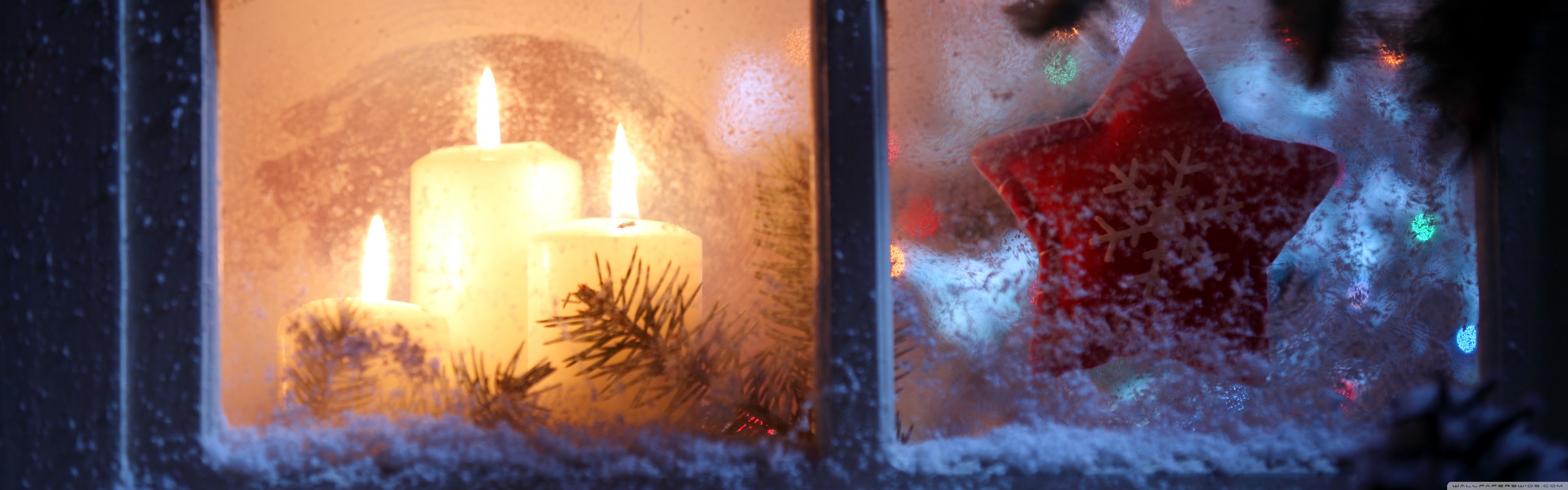 Christmas Night Ultra HD Desktop Background Wallpaper for: Multi Display, Dual Monitor