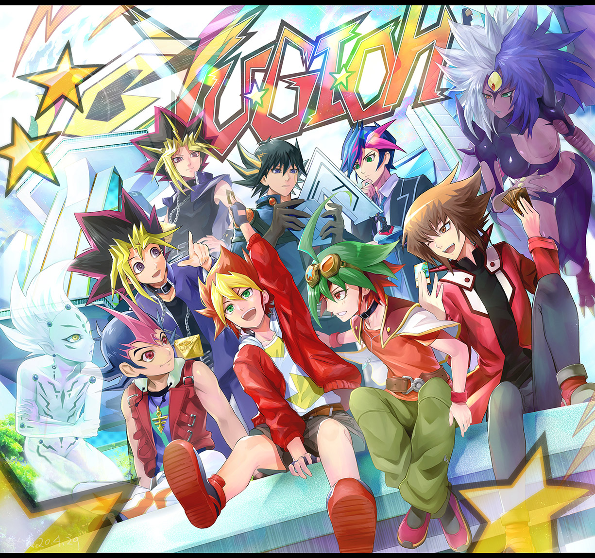 Yu Gi Oh! SEVENS Anime Image Board