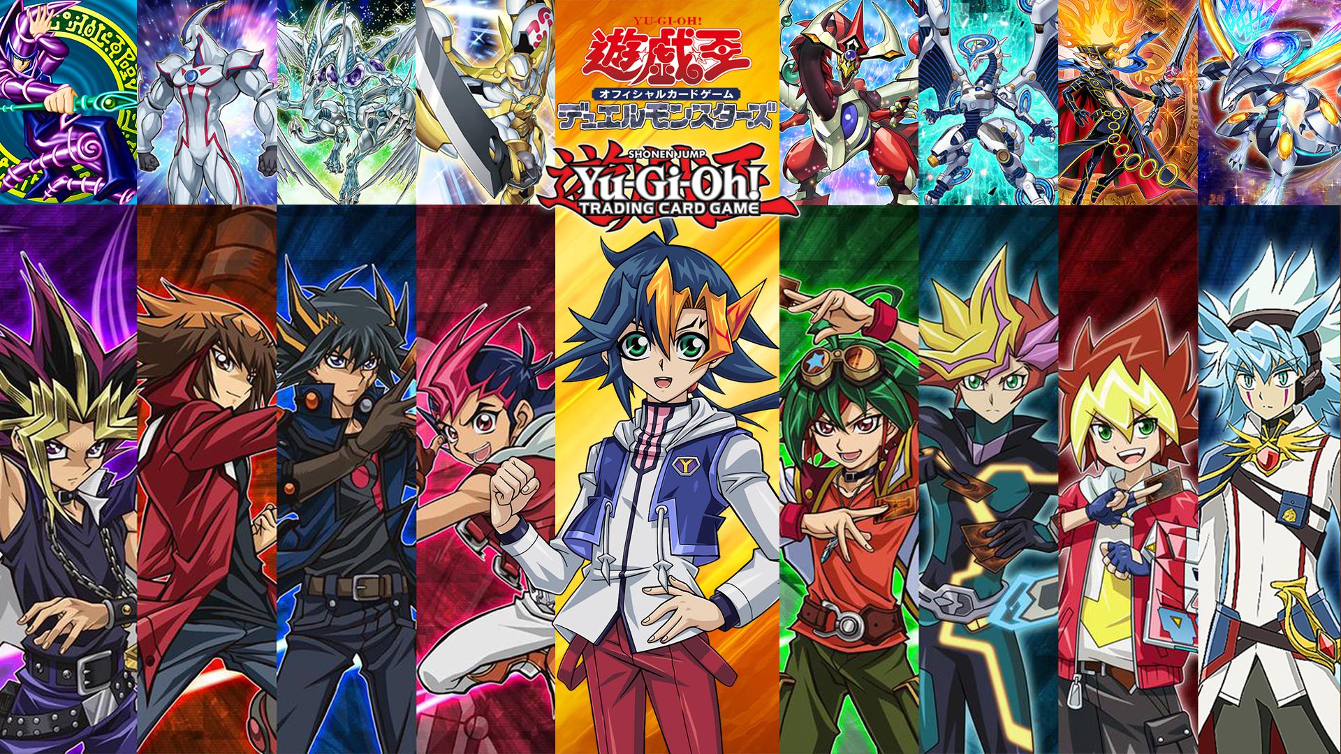 Yu Gi Oh! Protagonists Wallpaper HD