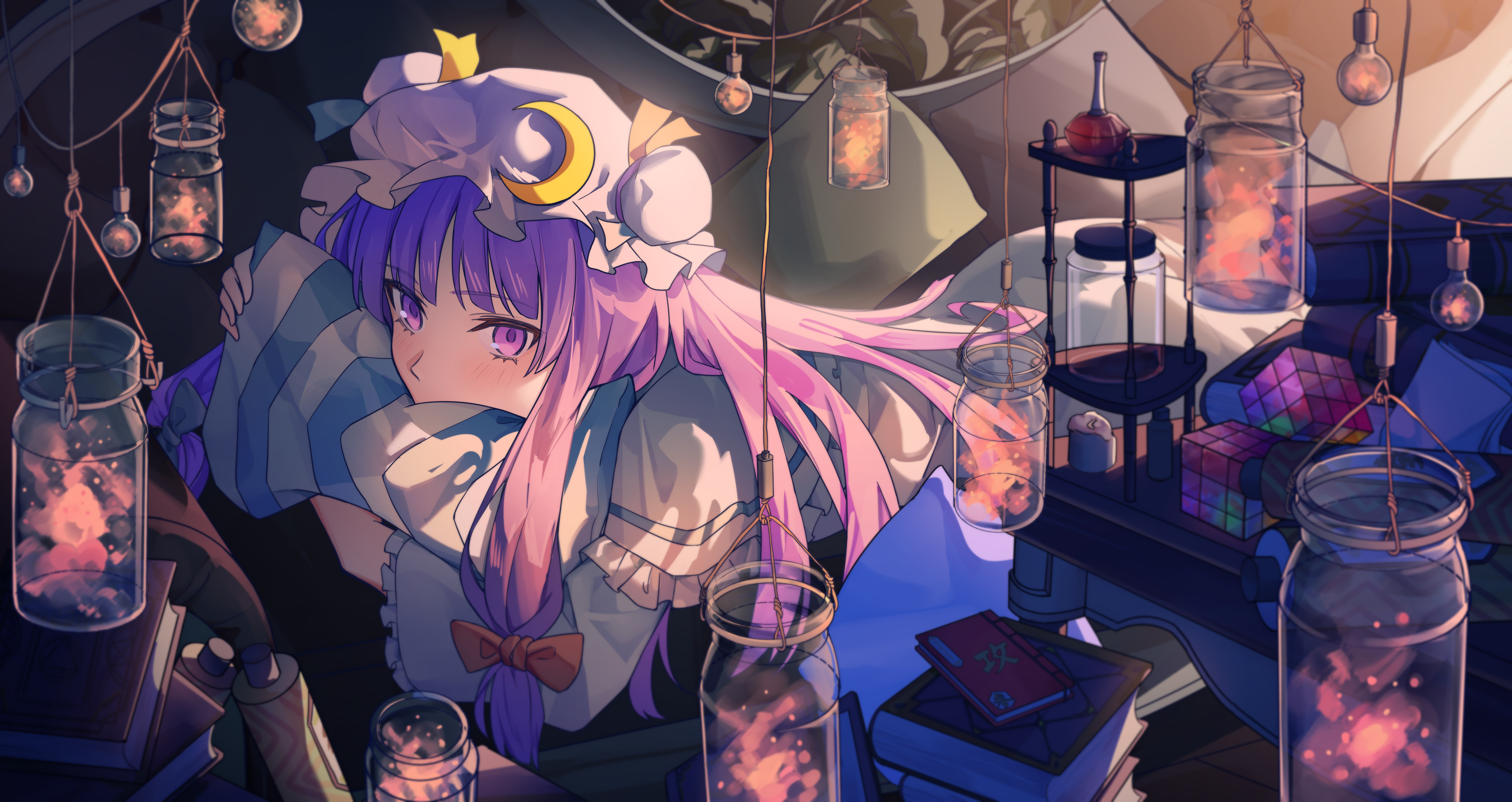 4K Patchouli Knowledge Wallpaper and Background Image
