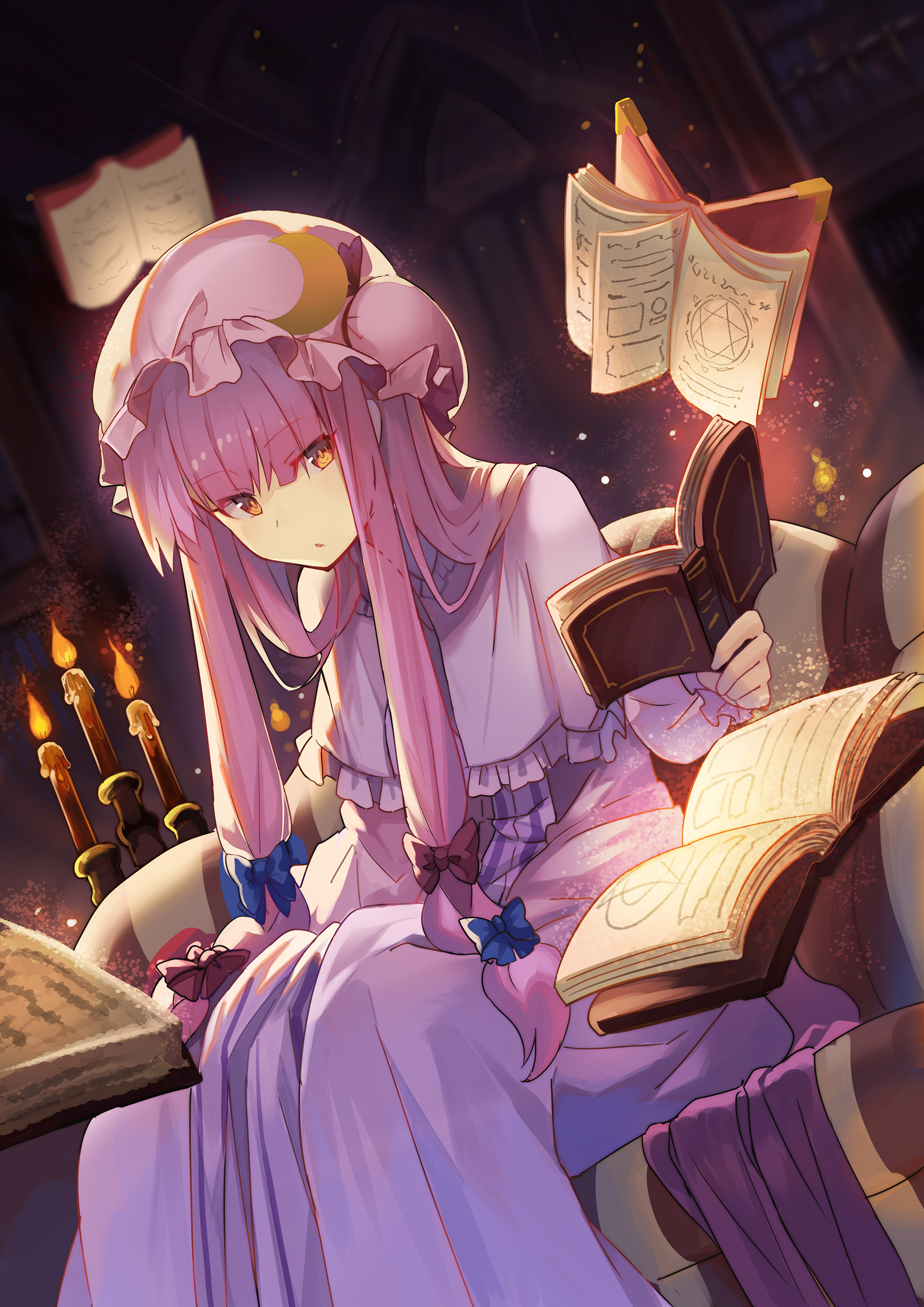 Patchouli Knowledge Anime Image Board