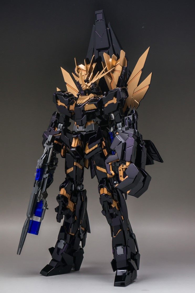 MG Unicorn Gundam Banshee Norn Ver Chrome Overcoated: Latest Remodeled Work by HUIDONG. Full Photoreview No.33 Wallpaper S. Unicorn gundam, Gundam, Wallpaper size
