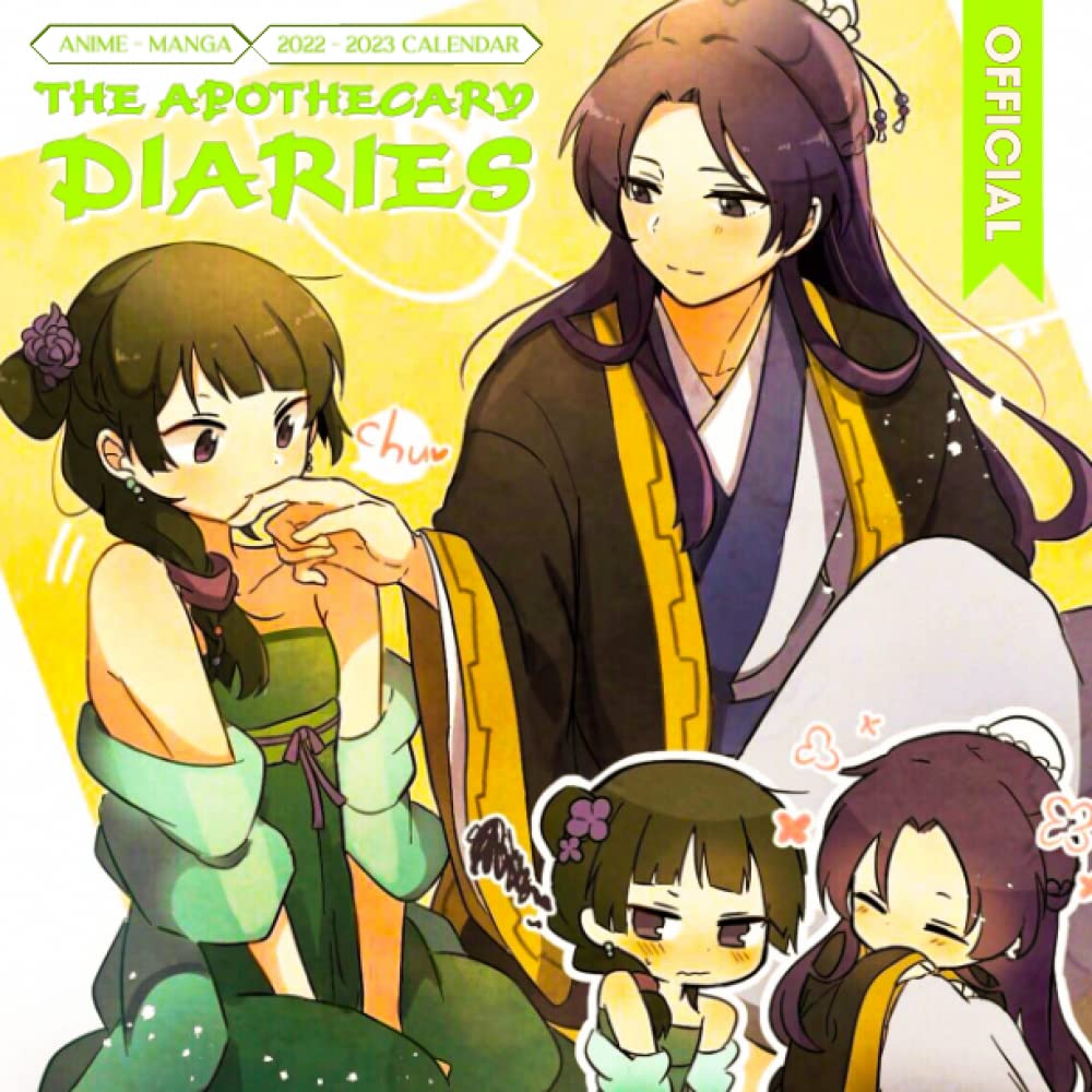 The Apothecary Diaries 2022 Calendar: Anime Manga OFFICIAL Calendar 2022 The Apothecary Diaries Weekly & Monthly Planner With Notes Section For Alls. 17x11 Calendario Calendrier. 3 By Calvin Pratt
